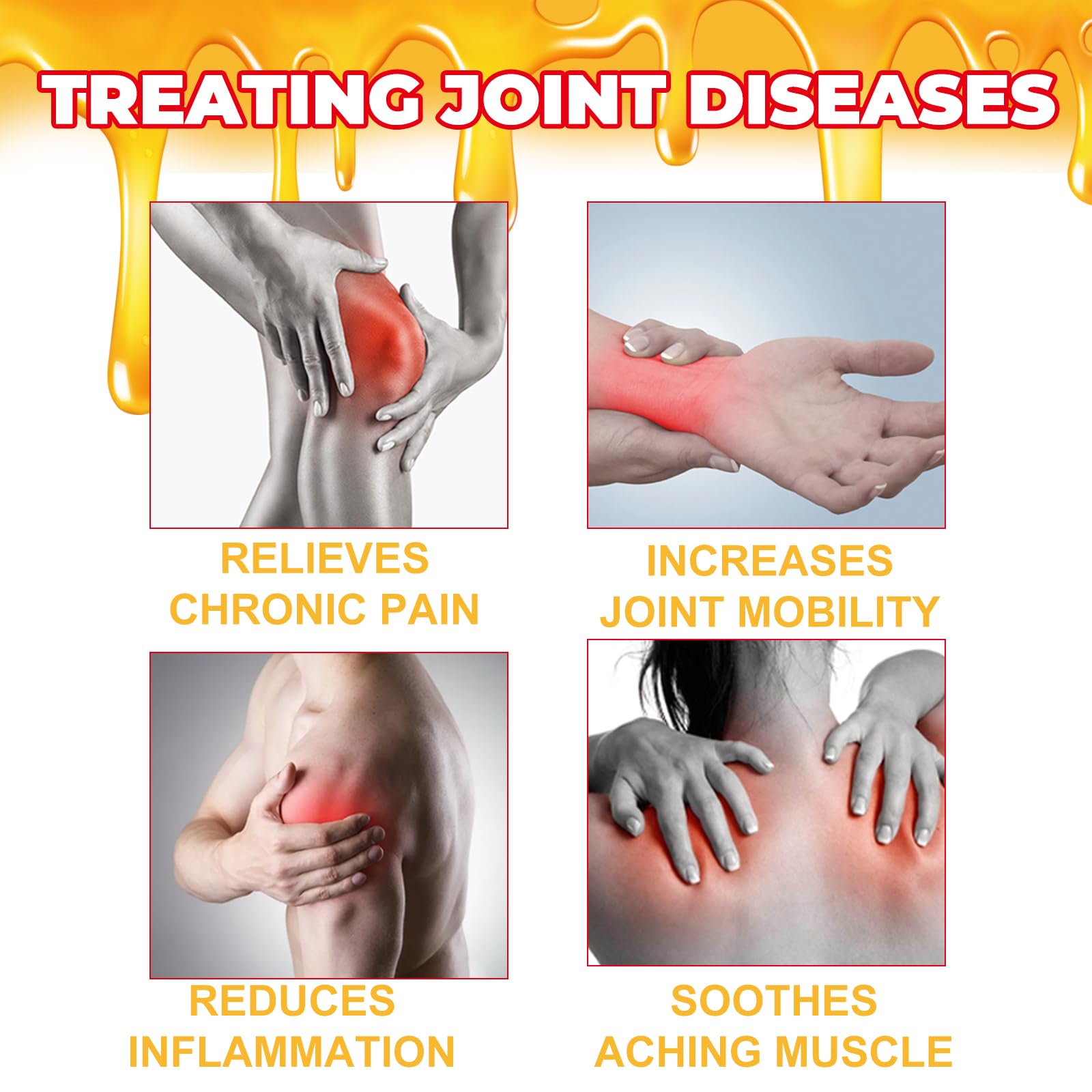 JOYVOIDX Joint & Knee Comfort Cream with Bee Venom and Cassia Flower, Formulated with Glucosamine for Flexibility and Mobility, 0.71oz JOYVOIDX Au supplements