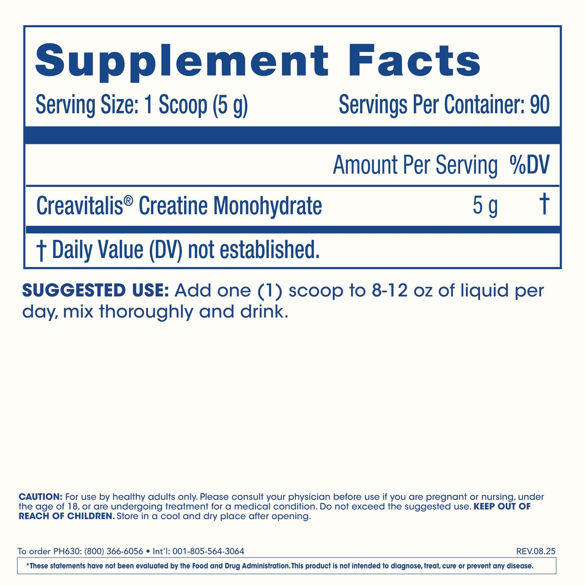 ProHealth Longevity Micronized Creatine. Pharmaceutical Grade Creatine Monohydrate is Easier on Kidneys. Supports Brain Function and Muscle Growth as You Age. 5 g/Serving, 90 Servings, 3 Month Supply ProHealth Au supplements
