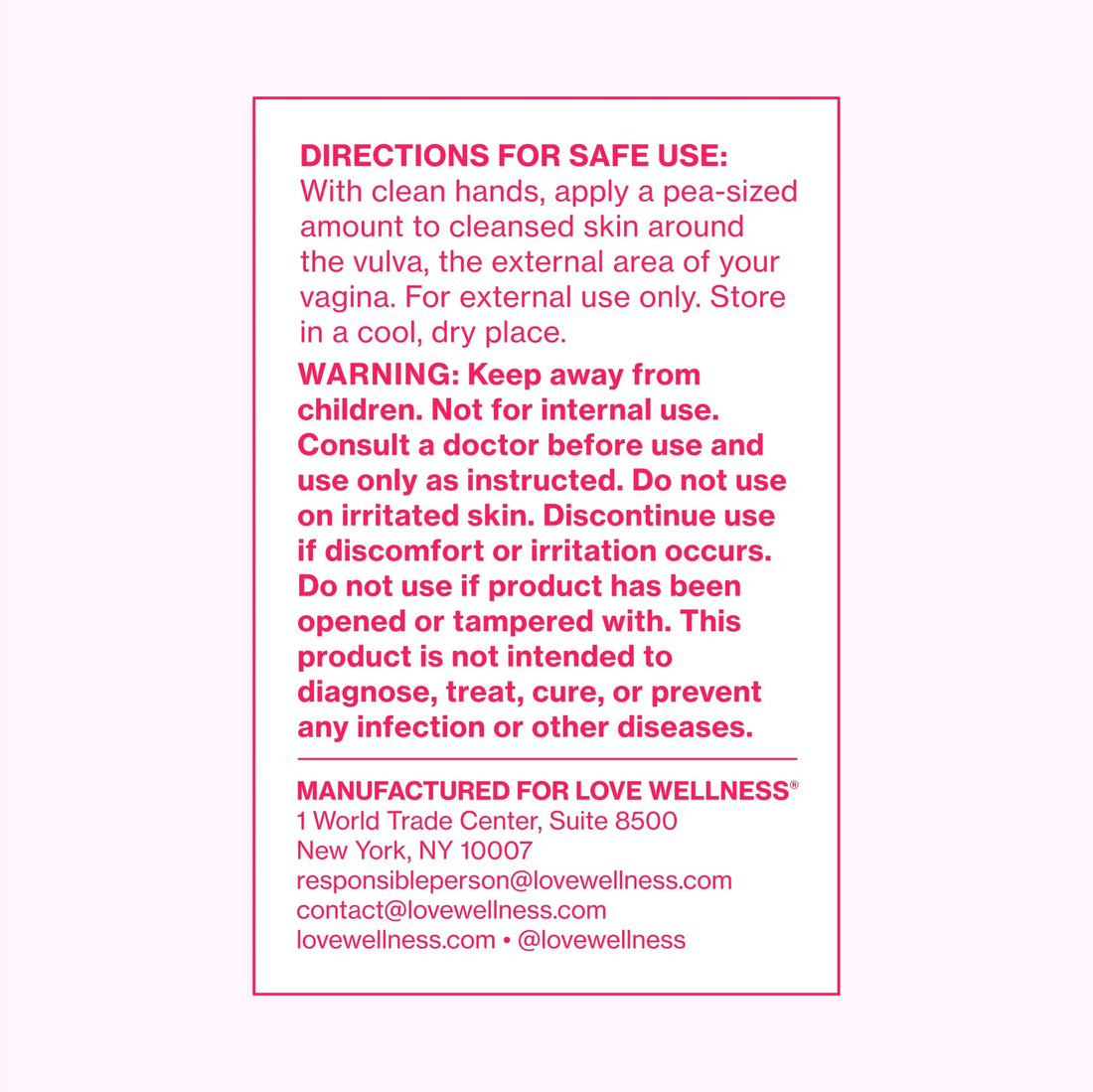 Love Wellness Comfy Cream Vulva & Vaginal Moisturizer - 1.01 oz Love Wellness Au supplements