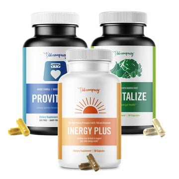 BB Company Menokit Bundle | Menopause Vitamins - Soothes Joint Aches, Boosts Energy, Mental Clarity, Gut Health | Provitalize, Previtalize & inergyPLUS | Value Bundle | Packaging Vary | 30 Day Supply BB Company Au supplements