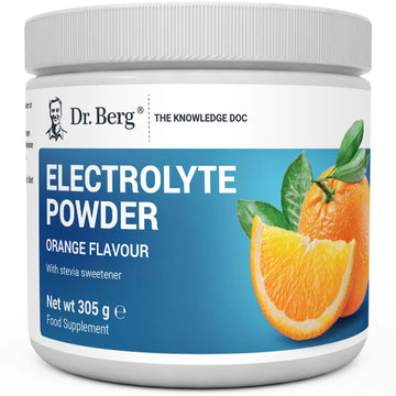 Dr. Berg Electrolyte Powder - Electrolyte Drink Supplements with 1000mg Potassium Dr. Berg Nutritionals Au supplements