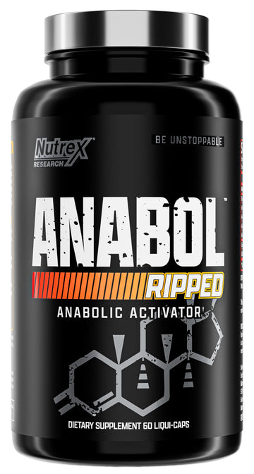 Nutrex Research Anabol Ripped Anabolic Muscle Builder for Men, 2-in-1 Muscle Builder and Shredding Supplement, (60 Count) Nutrex Research Au supplements