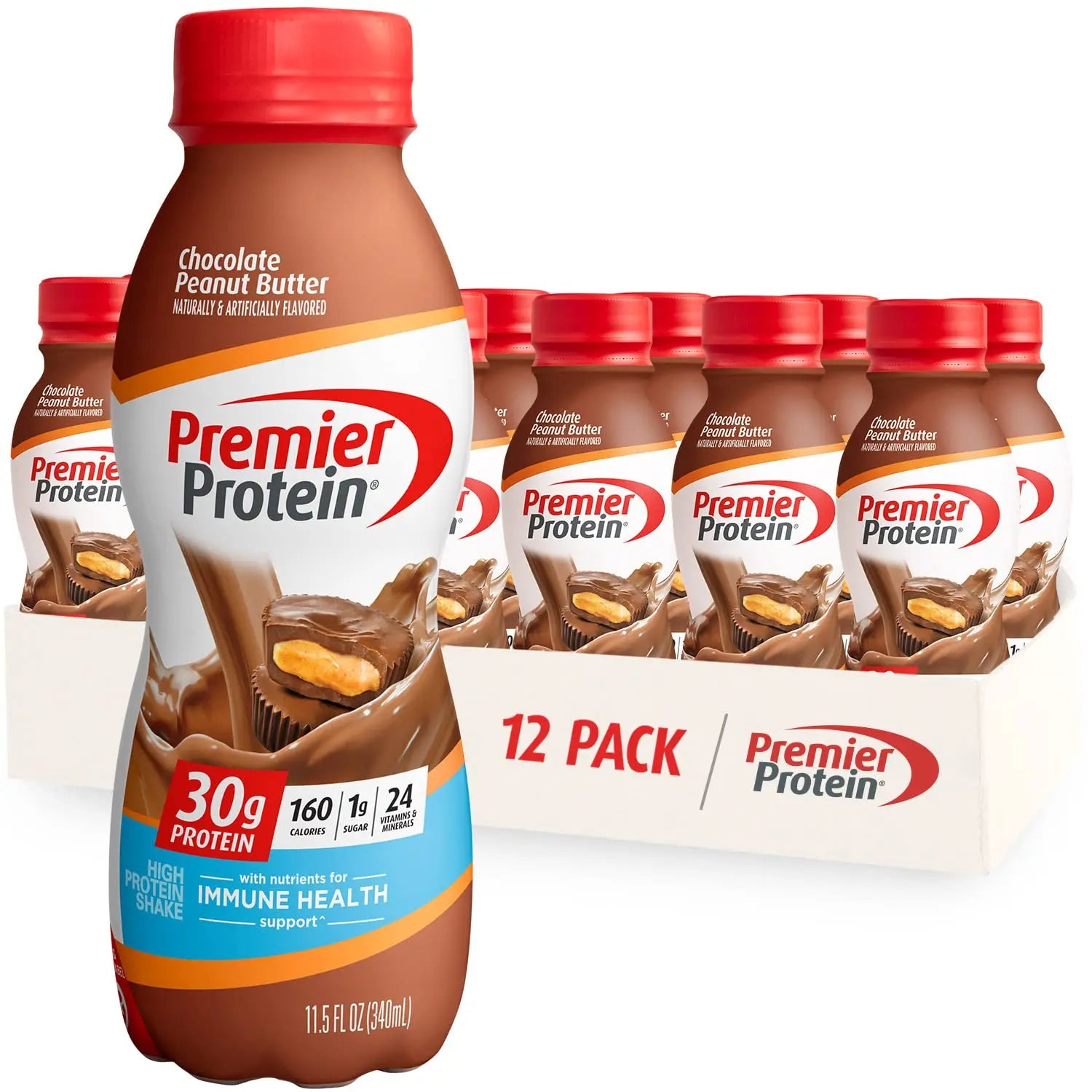 Premier Protein Powder, Chocolate Milkshake, 30g Protein, 1g Sugar, 100% Whey Protein Premier Protein Au supplements