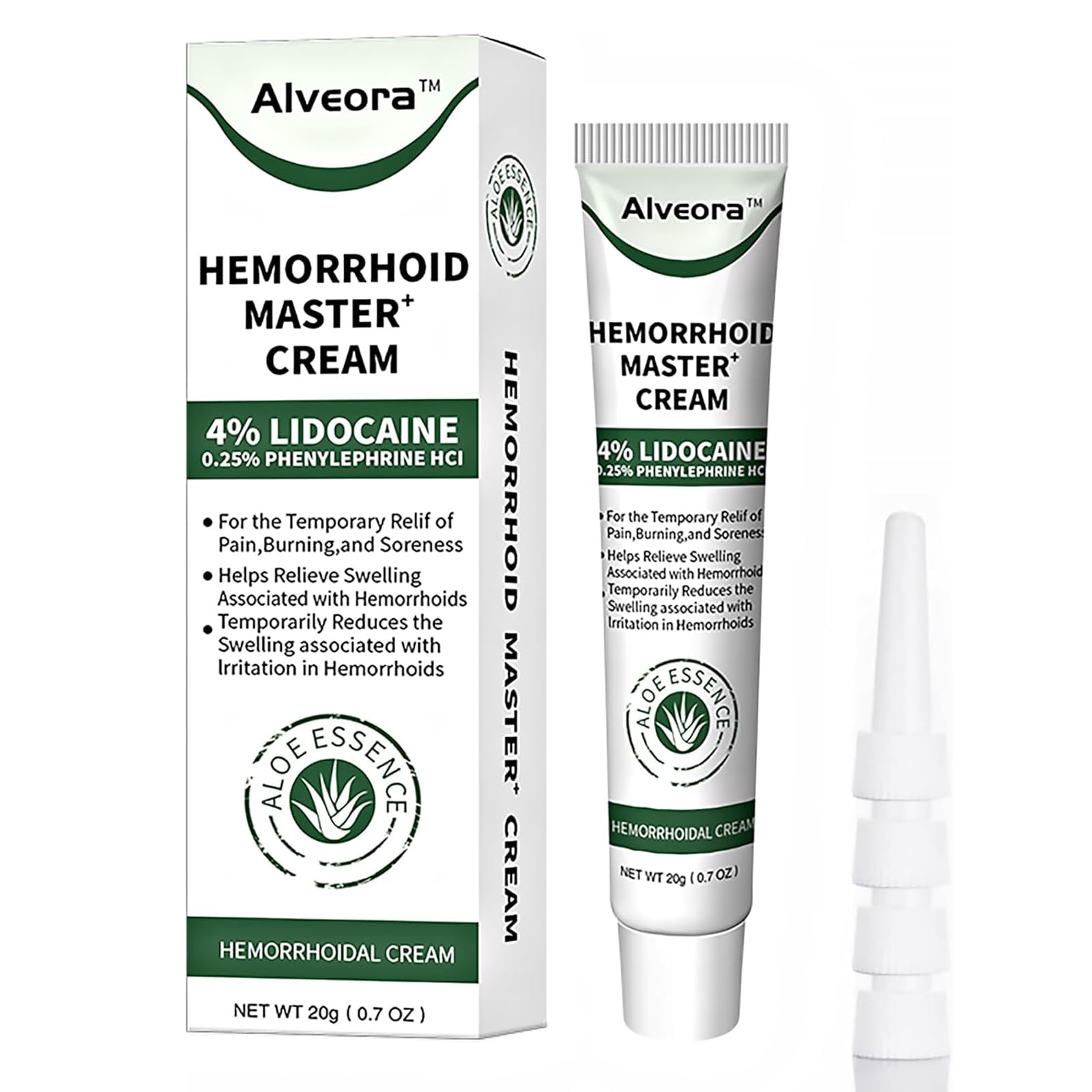 SOLUMIRA Perianal Care Cream, Hemorrhoid & Fissure Ointment with 4 Applicators, Relief Anal Pain, Itching, Swelling, Discomfort, Natural Herbs Fast Acting Ingredients SOLUMIRA Au supplements