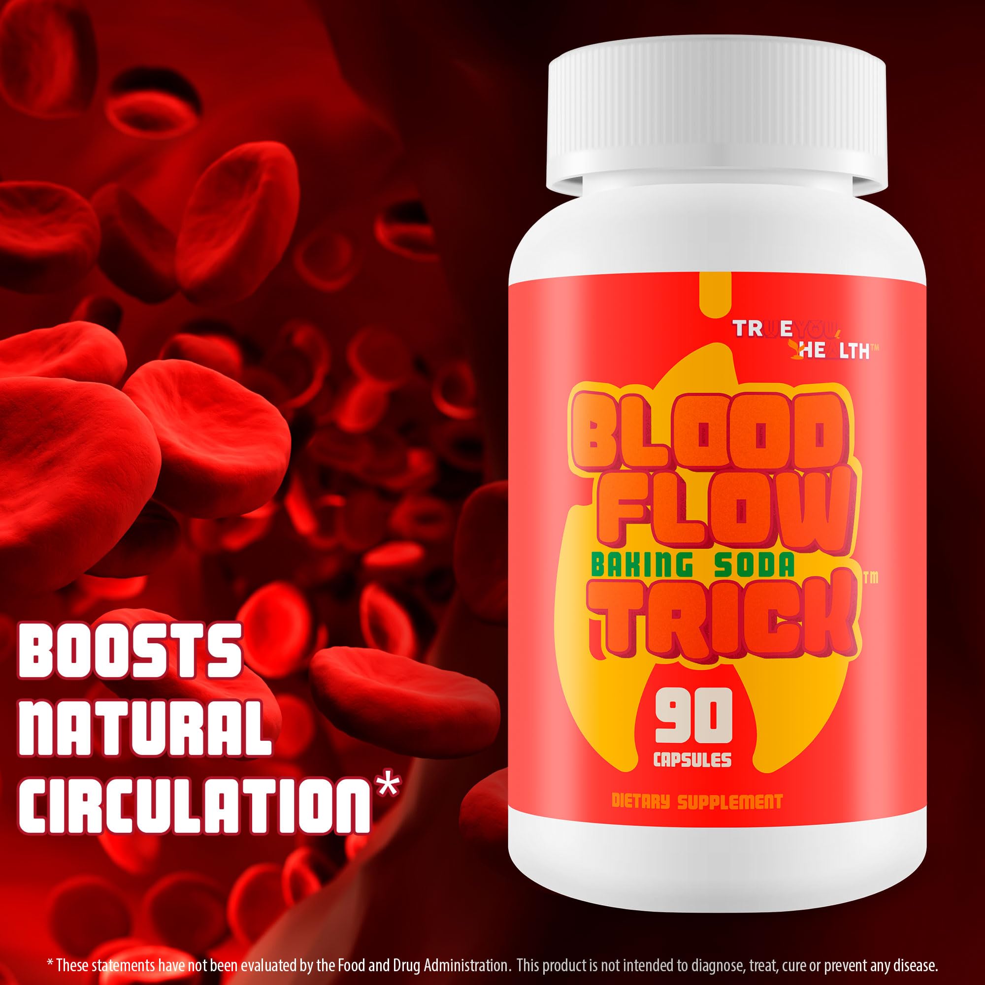 Baking Soda Trick for Men - Our Best Blood Flow Pills - Male Circulation Supplement for Advanced Blood Flow Care - Natural Circulation Supplements - Blood Circulation Supplements for Men True You Health Au supplements
