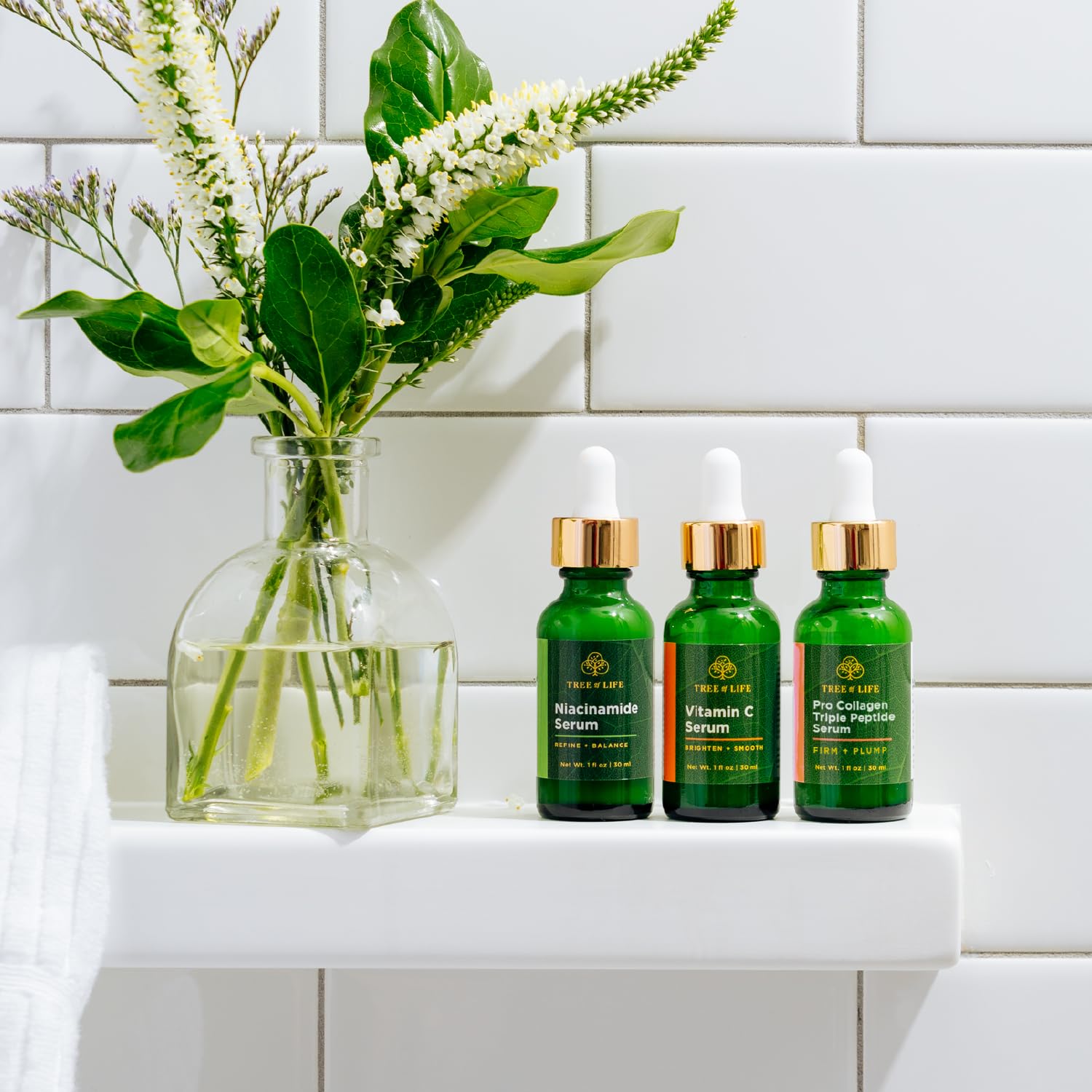 Tree of Life COMPLETE HYDRATION SERUM TRIO with Vitamin C Serum Tree of Life Beauty Au supplements