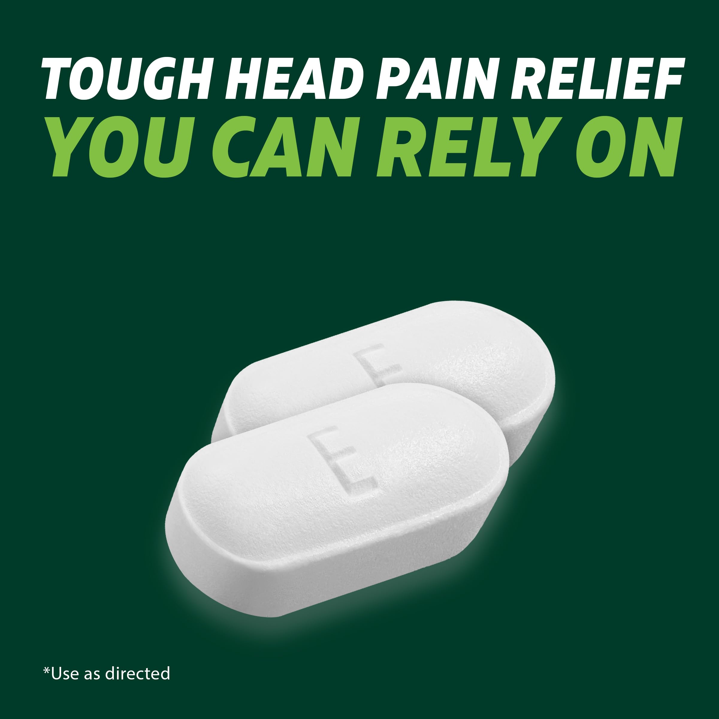 Excedrin Extra Strength Pain Relief Caplets for Headache Relief, Acetaminophen 250mg, Aspirin 250mg, Caffeine 65mg, Pain Reliever, 200 Count Excedrin Au supplements