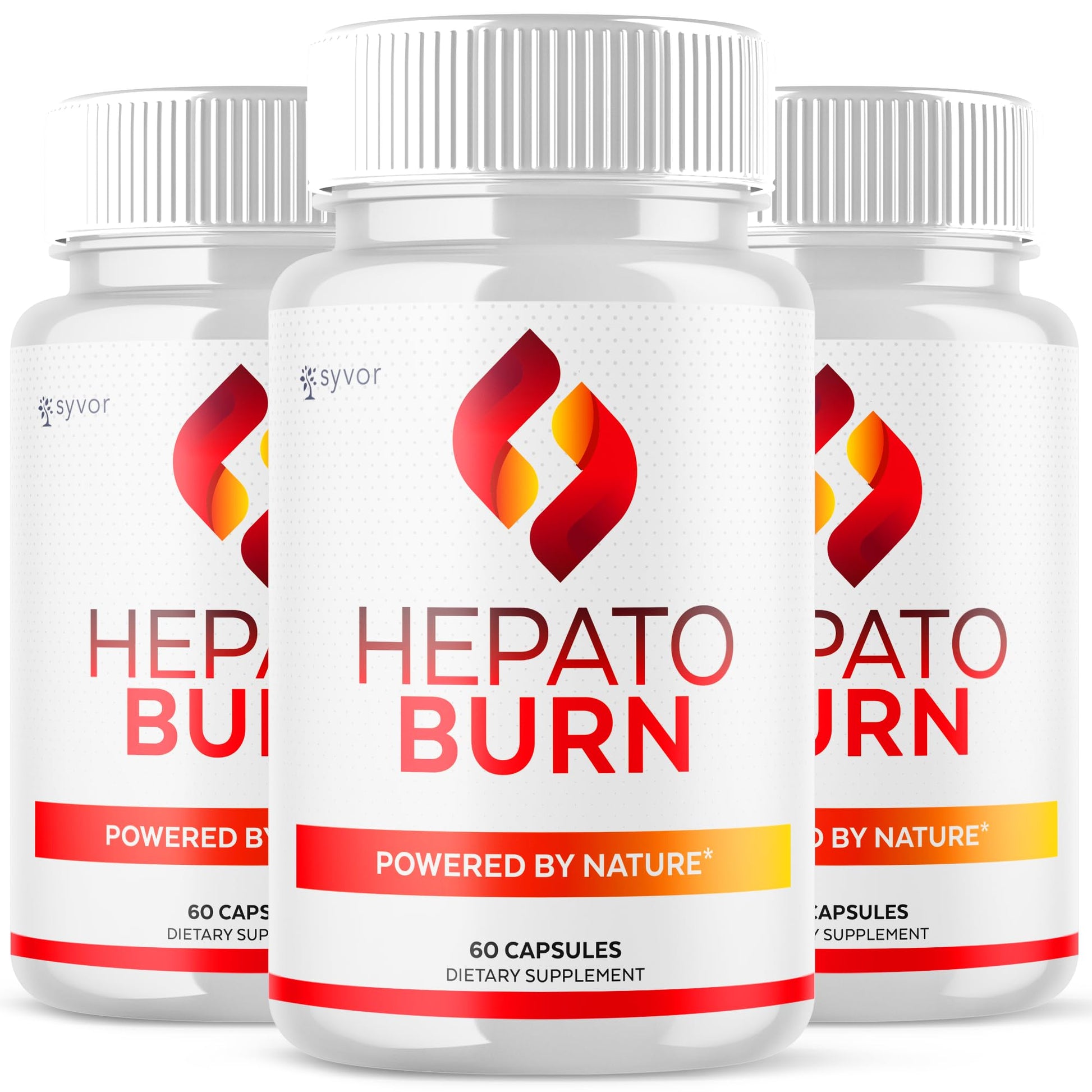 (3 Pack) Hepato Burn Capsules, Official Hepato Burn Pills with All Natural Premium Ingredients, Hepatoburn Energy and Fitness Vitamin Supplement, Hepatoburn Lifestyle Powered by Nature (180 Capsules) Syvor Au supplements