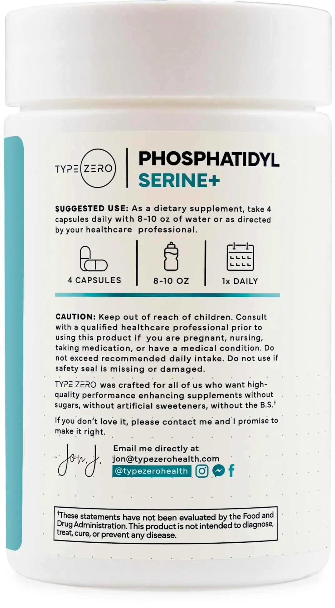 Type Zero Phosphatidylserine 3X Strength Nootropics Brain Support Supplement w/Alpha GPC, Huperzine A & Phosphatidylserine - Clean Focus & Memory Supplement for Brain Pills Type Zero Au supplements