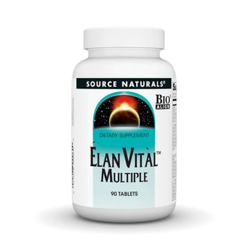Source Naturals Elan Vital Multiple, for Multiple Body System Support* - 90 Tablets Source Naturals Au supplements