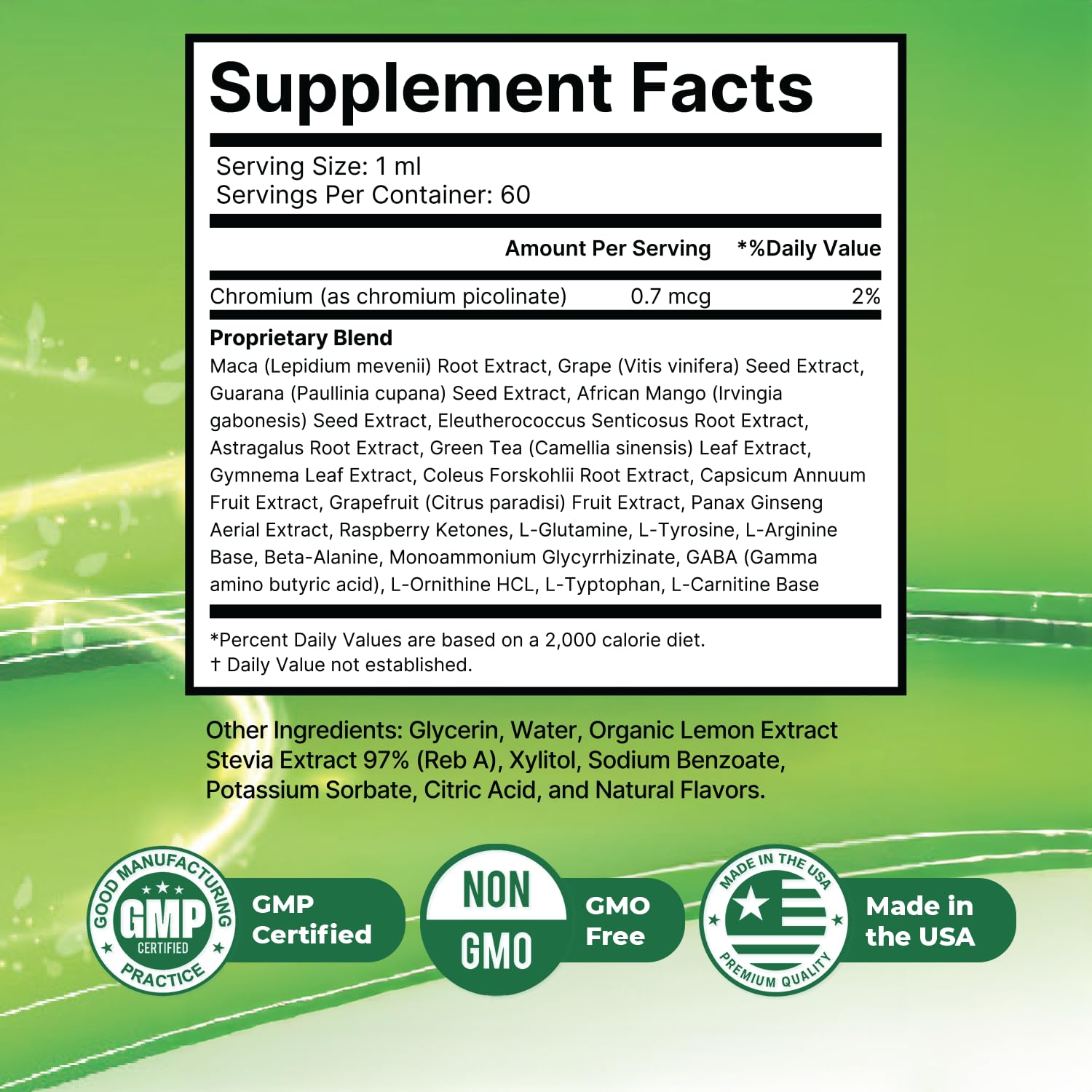 Flash Burn – Natural Plant-Based Liquid Supplement with Maca, Grape Seed, Green Tea & Ginseng – Made in USA, Non-GMO, Gluten-Free, Dairy-Free, Vegetarian - 2 Fl Oz (40 mL), 1 Month Supply Nature’s NutriWave Au supplements