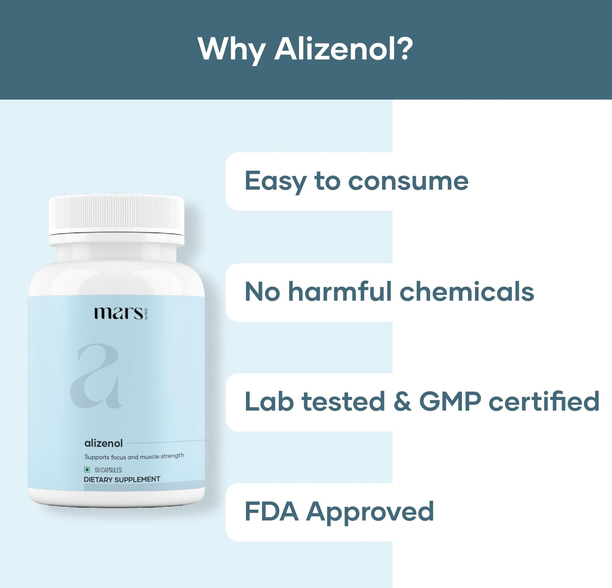 Mars Alizenol Capsules - 60 Capsules | (Pack of 3) mars by GHC Au supplements