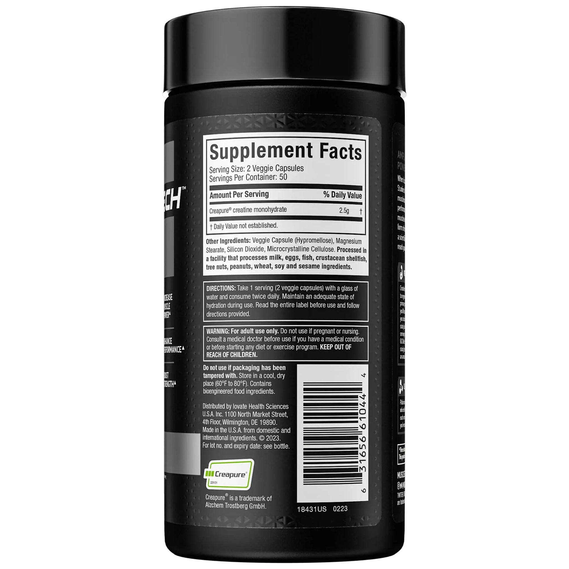 MuscleTech Platinum 100% Creatine Pills | Creatine Monohydrate Pill| | Muscle Recovery MuscleTech Au supplements