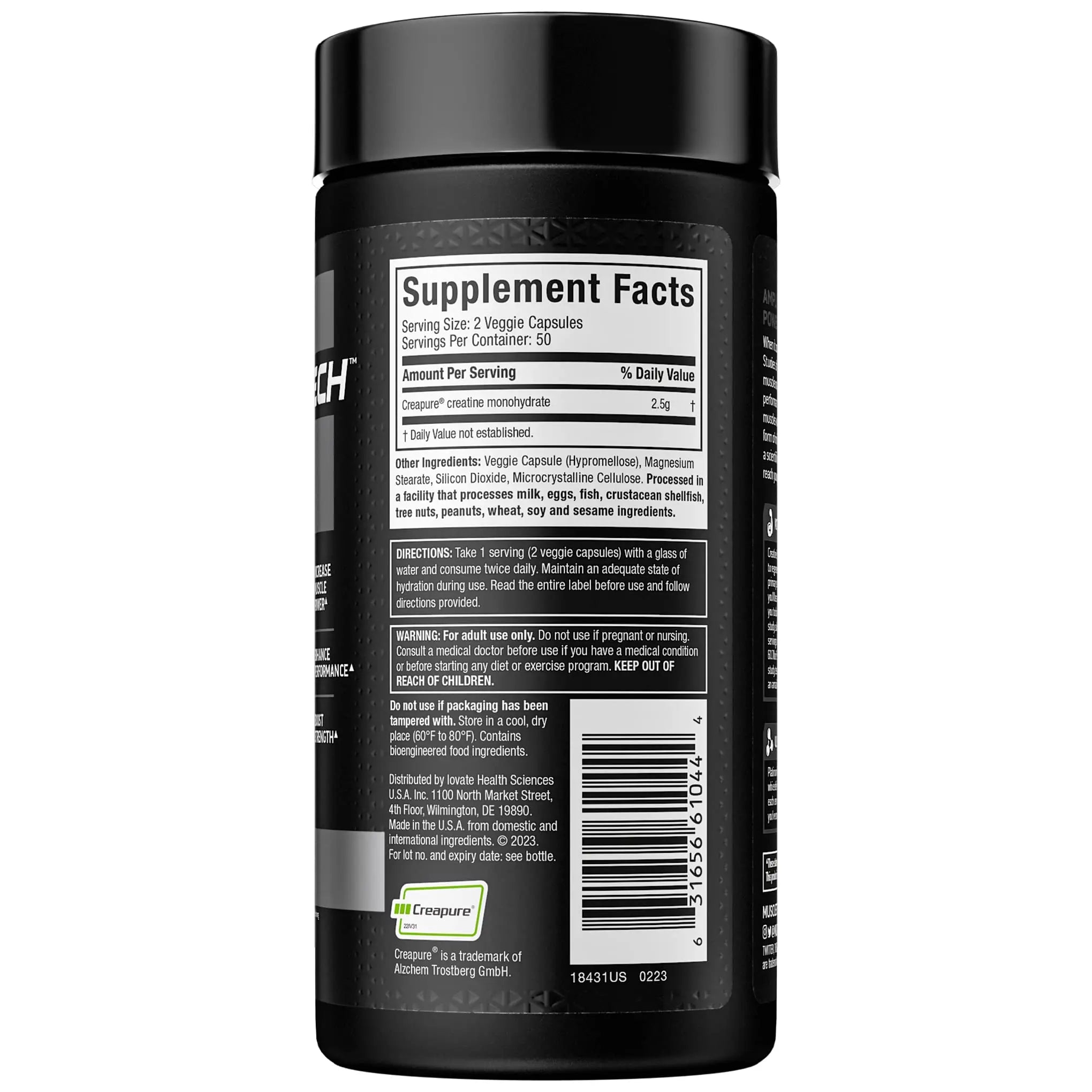 MuscleTech Platinum 100% Creatine Pills | Creatine Monohydrate Pill| | Muscle Recovery MuscleTech Au supplements