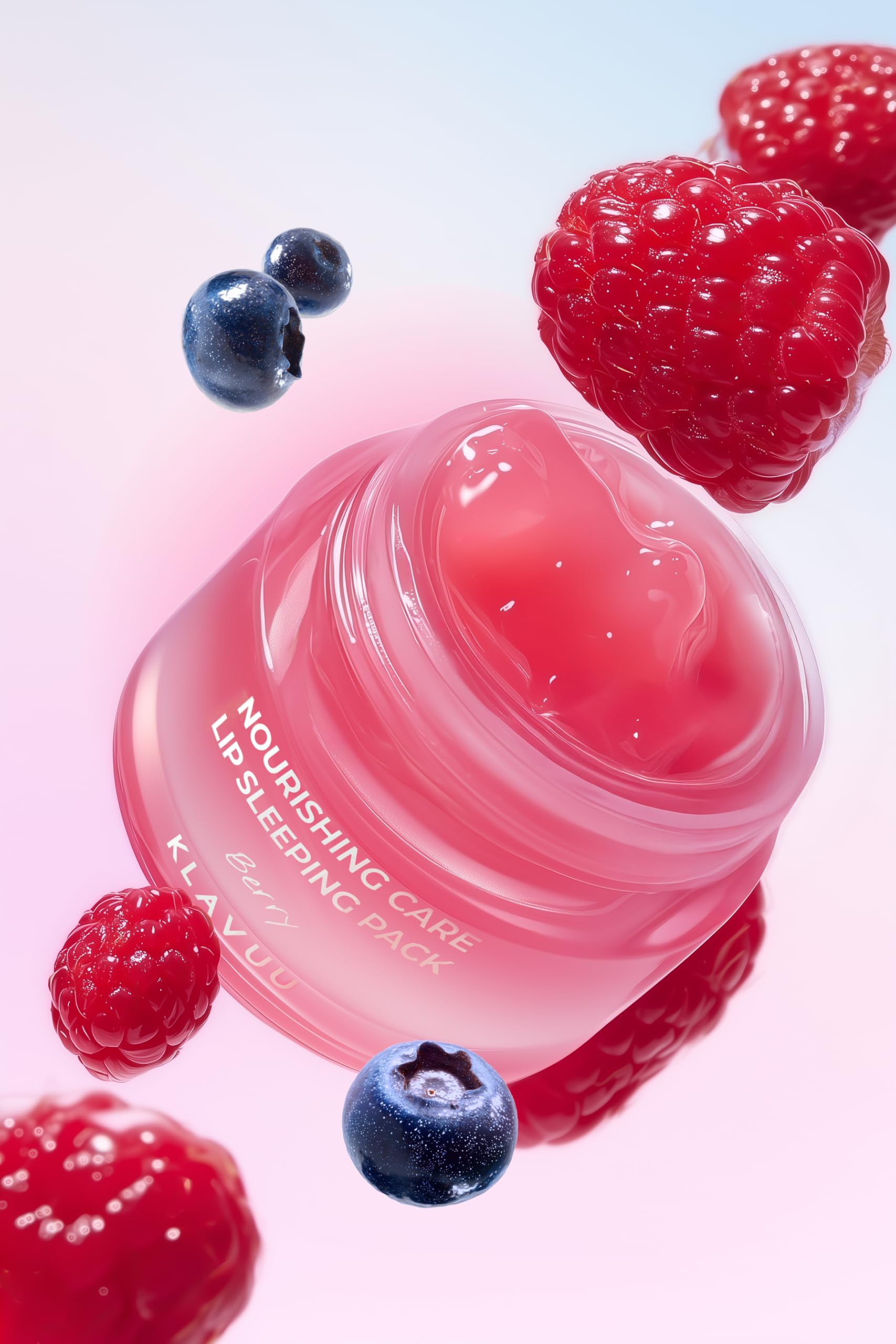 Klavuu Lip Mask Sleeping Pack (0.7oz) – Overnight Deep Hydrating Korean Lip Balm Treatment for Very Dry, Chapped Lips | Lip Lightening & Plumping with Instant Hydration | Gentle Exfoliating (Berry) KLAVUU Au supplements
