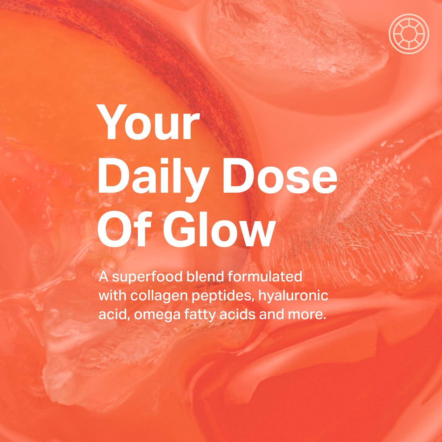 Proper, The Corals Daily Glow Beauty Blend - Nutrient Dense Superfood Powder with Collagen Peptides, Hyaluronic Acid Powder, Vitamin C, and MSM. Hair, Skin, Nail Vitamin Supplement for Women & Men Proper Au supplements