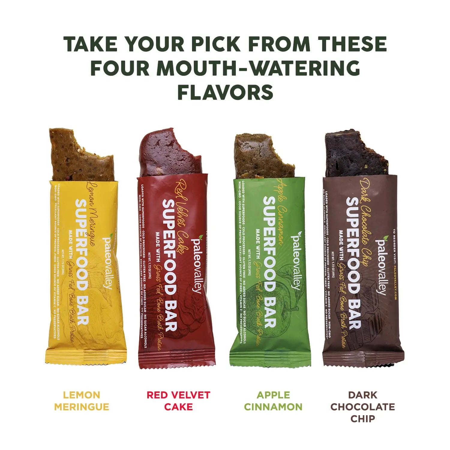 Paleovalley Superfood Bars – Apple Cinnamon– 10 Pack – 9g Protein per Bar – Gluten-Free, Grain-Free, Paleo, Non-GMO – On-the-Go Snack Paleovalley Au supplements