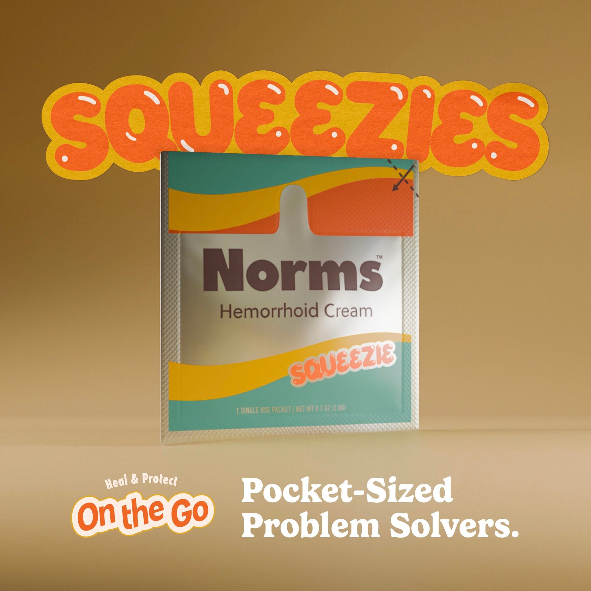 Norms Squeezies Lidocaine Hemorrhoid Cream, Discreet Single Use Travel Packets, 5% Lidocaine, Phenylephrine, Aloe and Glycerin – Numbing, Soothing & Swelling Relief On the Go, 5 Count Norms Au supplements