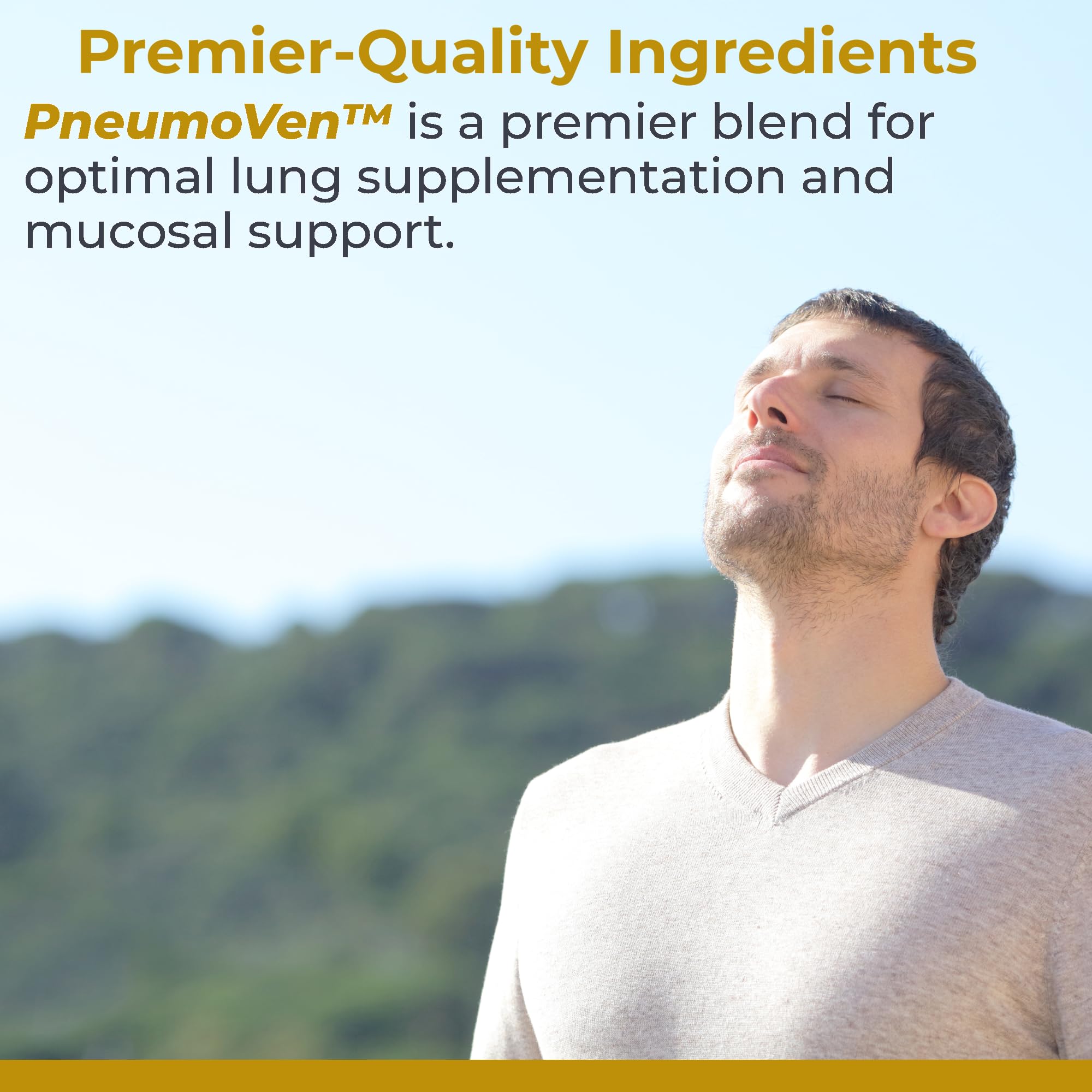 Premier Research Labs PneumoVen - Lung Support Supplement w/Bromelain & NAC, Lung Health Support Vitamins, Lung Cleanse - 60 Capsules Premier Research Labs Au supplements