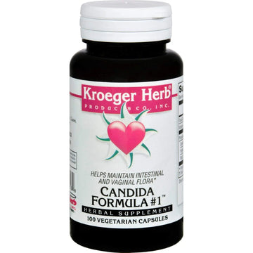 Kroeger Herb Candida Formula #1 100 Vcap Kroeger Herb Products Au supplements