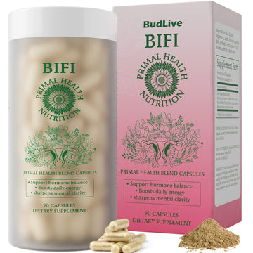 BudLive Beef Organ Supplement for Women – 100% Grass-Fed & Pasture Raised [Ovary, Liver, Spleen, Kidney & Heart] Primal Nutrition for Hormone Support, Energy & Wellness, 90 Capsules BudLive Au supplements
