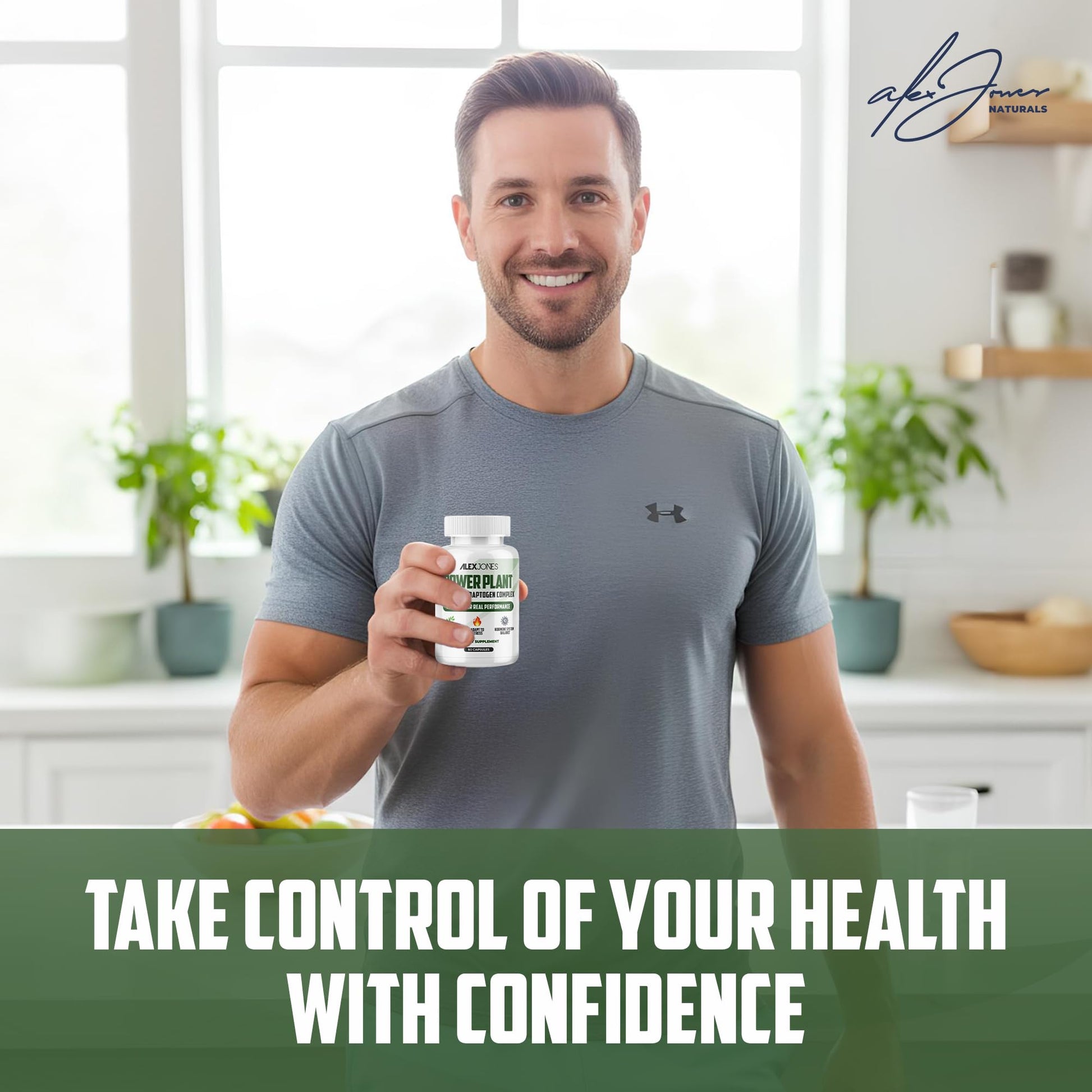 Adaptogenic Mushrooms with Cordyceps & Rhodiola – Daily Blend with Zinc, Selenium & Boron –Vegan Mushroom Capsules Supplement for Active Lifestyles – No Fillers or Additives – 60 Count Alex Jones Naturals Au supplements