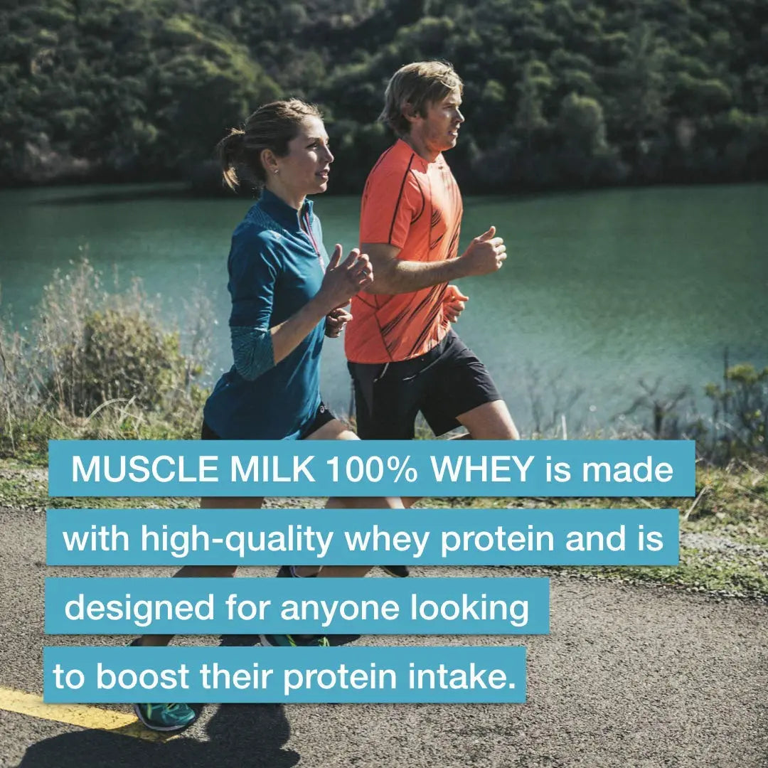 Muscle Milk 100% Whey With Probiotics Protein Powder, Chocolate, 1.85 Pound, 23 Serving Muscle Milk Au supplements