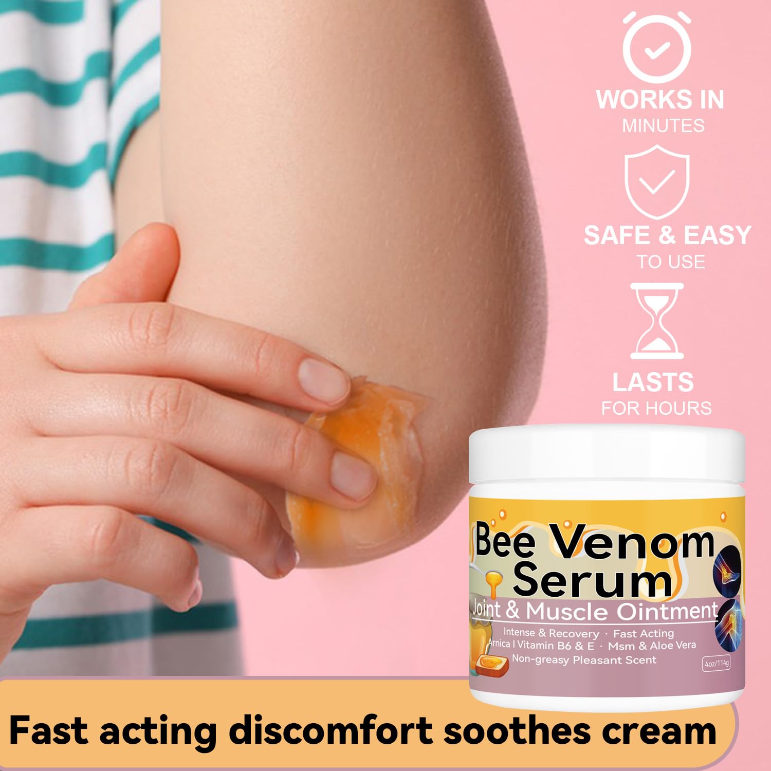 Cedonivor Bee Venom Cream, Joint & Muscle Soothing, Professional Bee Venom Joint Cream,Joint Gel - Specially for for Back, Neck, Hands, Knee Cedonivor Au supplements