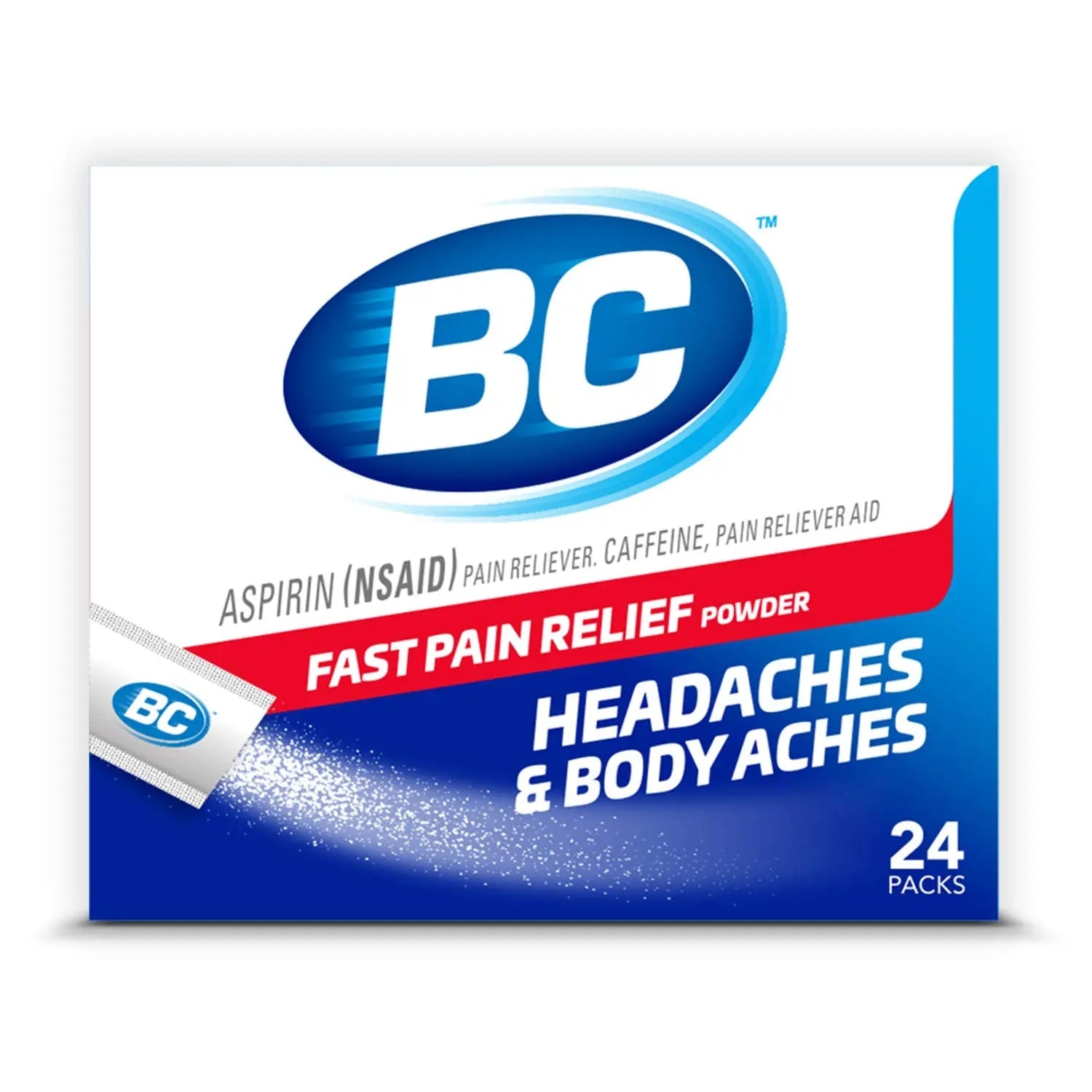 BC Powder Original Strength Pain Reliever, Aspirin Dissolve Packs, 24 Count (2 Pack) BC Au supplements