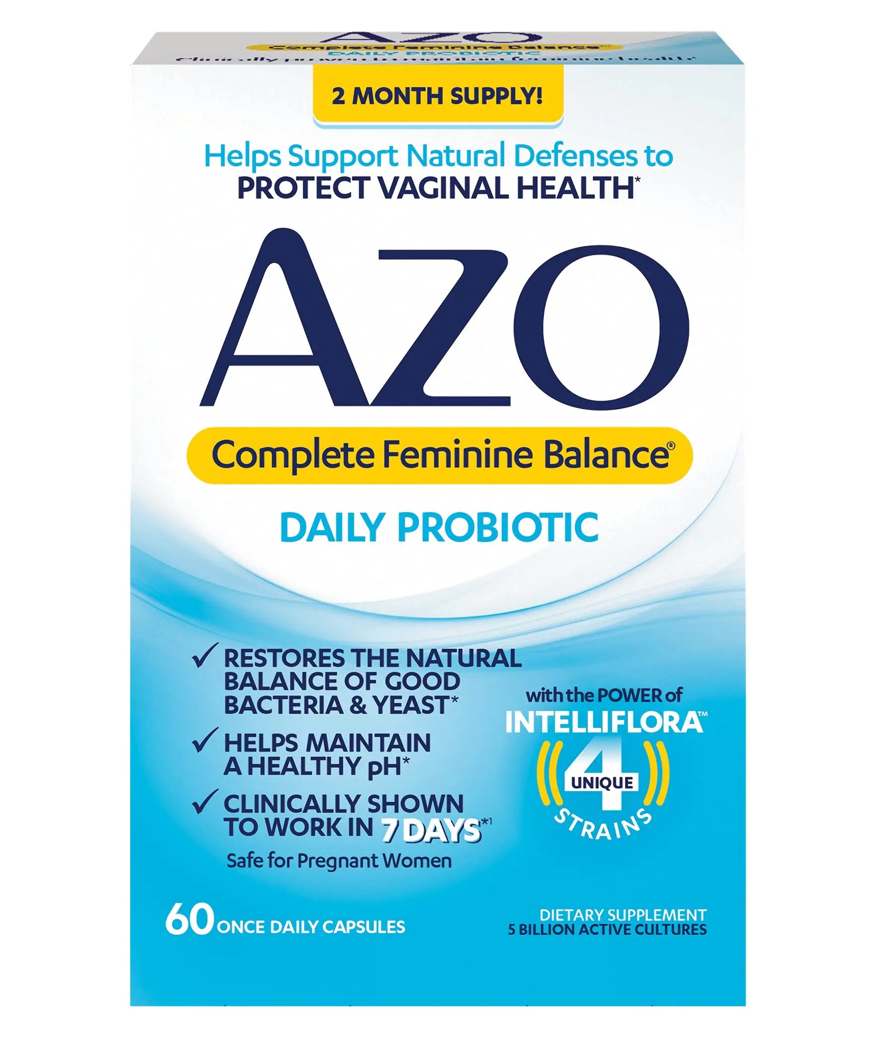 AZO Complete Feminine Balance Daily Probiotics for Women & Boric Acid Vaginal Suppositories AZO Au supplements