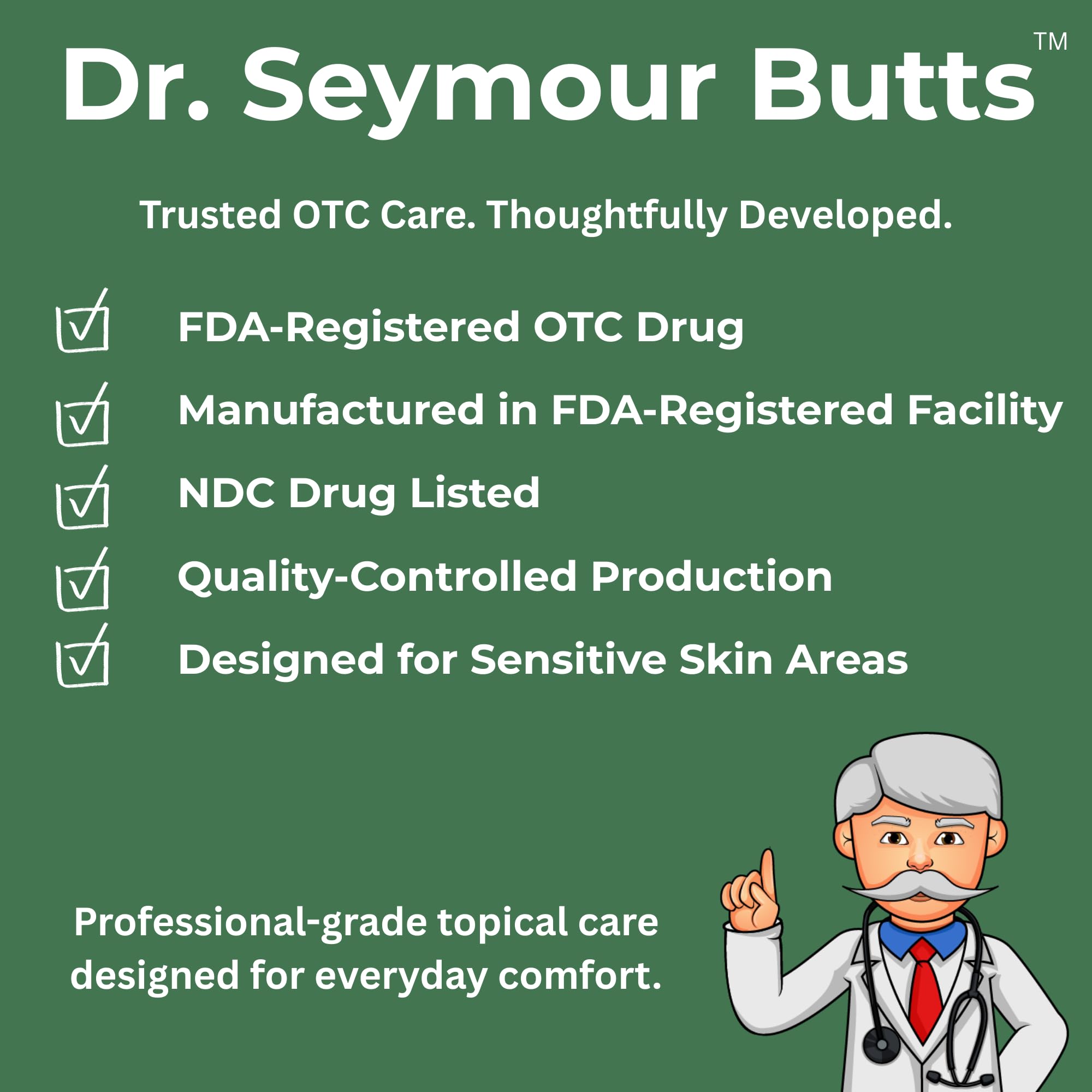 Dr. Seymour Butts Hemorrhoid Ointment – Lidocaine 5% Pain Relief for Burning, Itching & Irritation | External Hemorrhoid Care with Witch Hazel, Aloe & Botanical Support Dr. Seymour Butts Au supplements