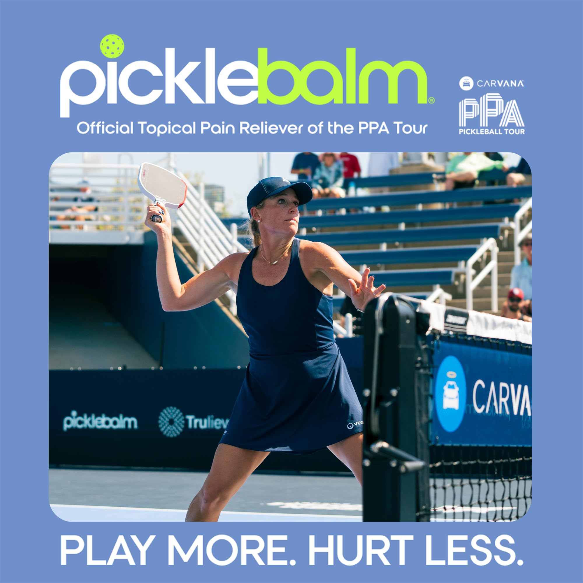 PickleBalm Pickleball In-Game Muscle Pain Relief Roll-On with 4% Lidocaine, Arnica, Menthol, Cucumber Seed Extract for Shoulders, Knees, Wrists, and More, 3.4oz Roll-On Applicator PickleBalm Au supplements