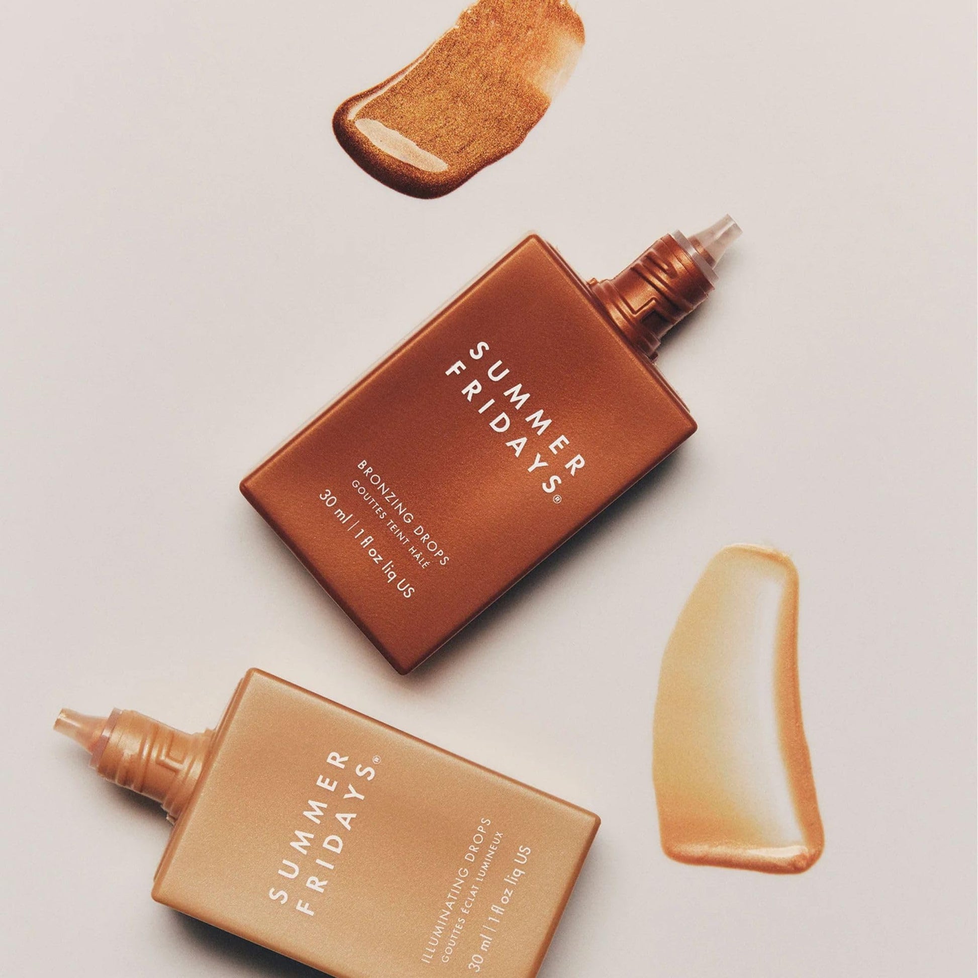 Summer Fridays Bronzing Drops - Hydrating Serum-Like Formula with Hyaluronic Acid - Hybrid-Makeup with Skincare Benefits - Help Support a Healthy Skin Barrier - Soft, Dewy Finish (1 Fl Oz) Summer Fridays Au supplements