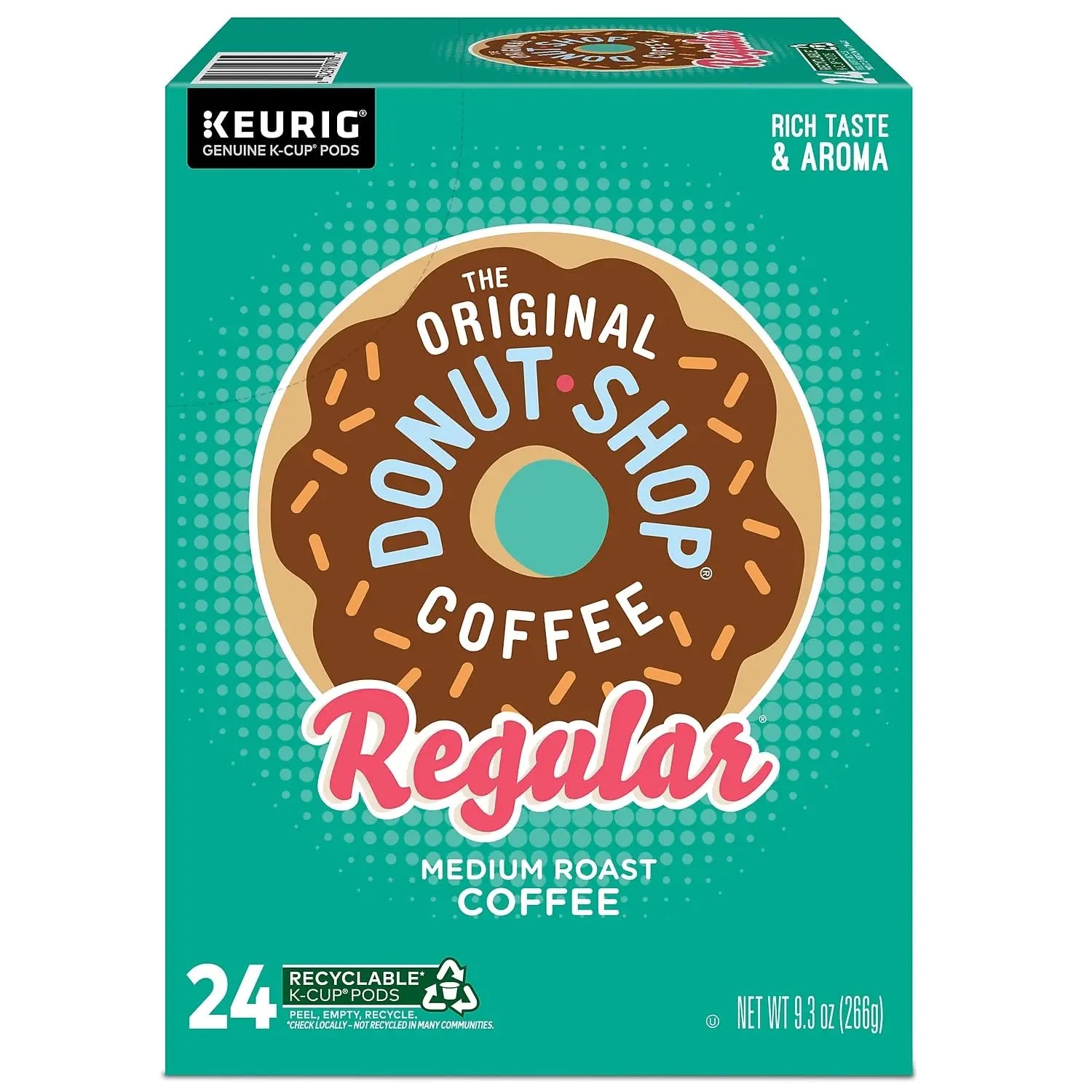 The Original Donut Shop Regular Keurig Single-Serve K-Cup Pods, Medium Roast Coffee The Original Donut Shop Au supplements