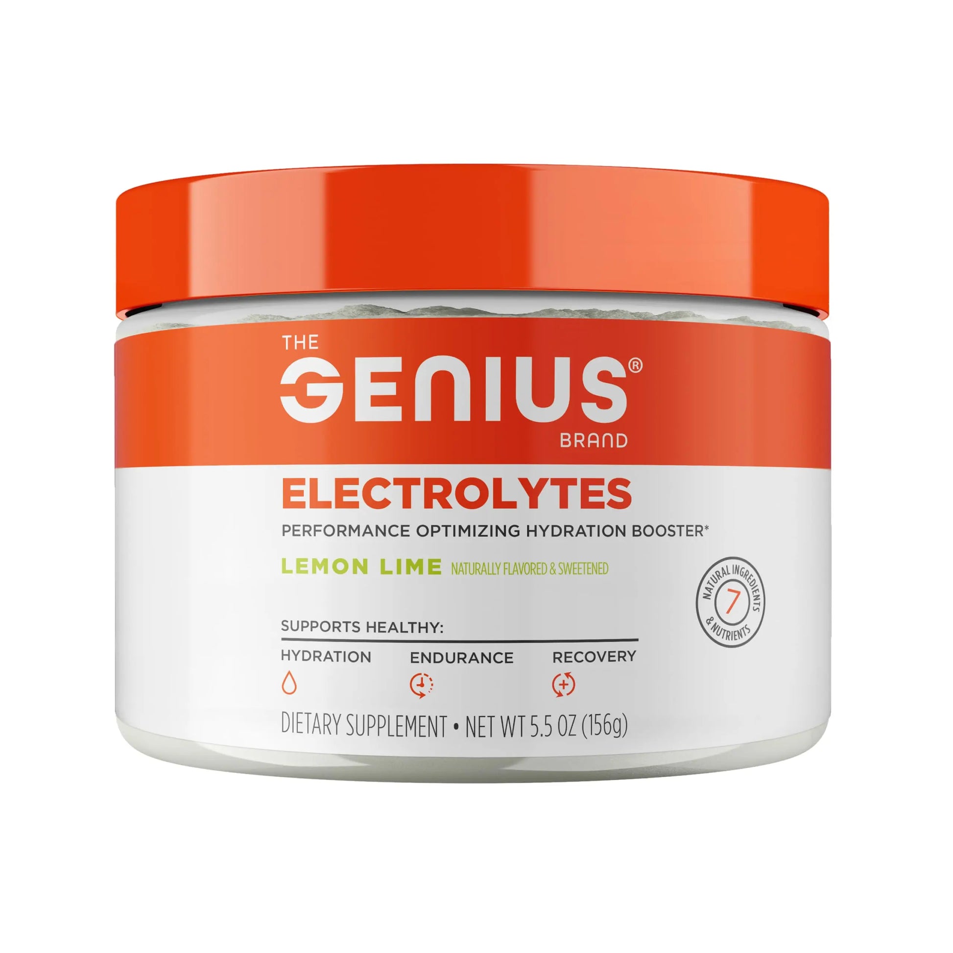 The Genius Brand Genius Electrolytes - Electrolyte Powder for Active Lifestyles - Supports Hydration, Energy, Endurance, Muscle Growth & Recovery - Lemon Lime - 30 Servings The Genius Brand Au supplements