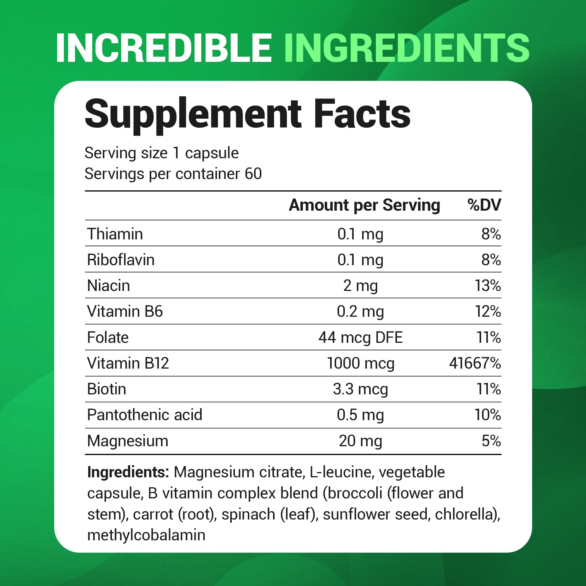 Dr. Berg Natural Vitamin B12 1000 mcg with B Complex Blend - Methylcobalamin B12 for Energy, Nerve Health, and Cognitive Function* - Methylated B12 with Folate - 60 Capsules (2-Month Supply) Dr. Berg Nutritionals Au supplements