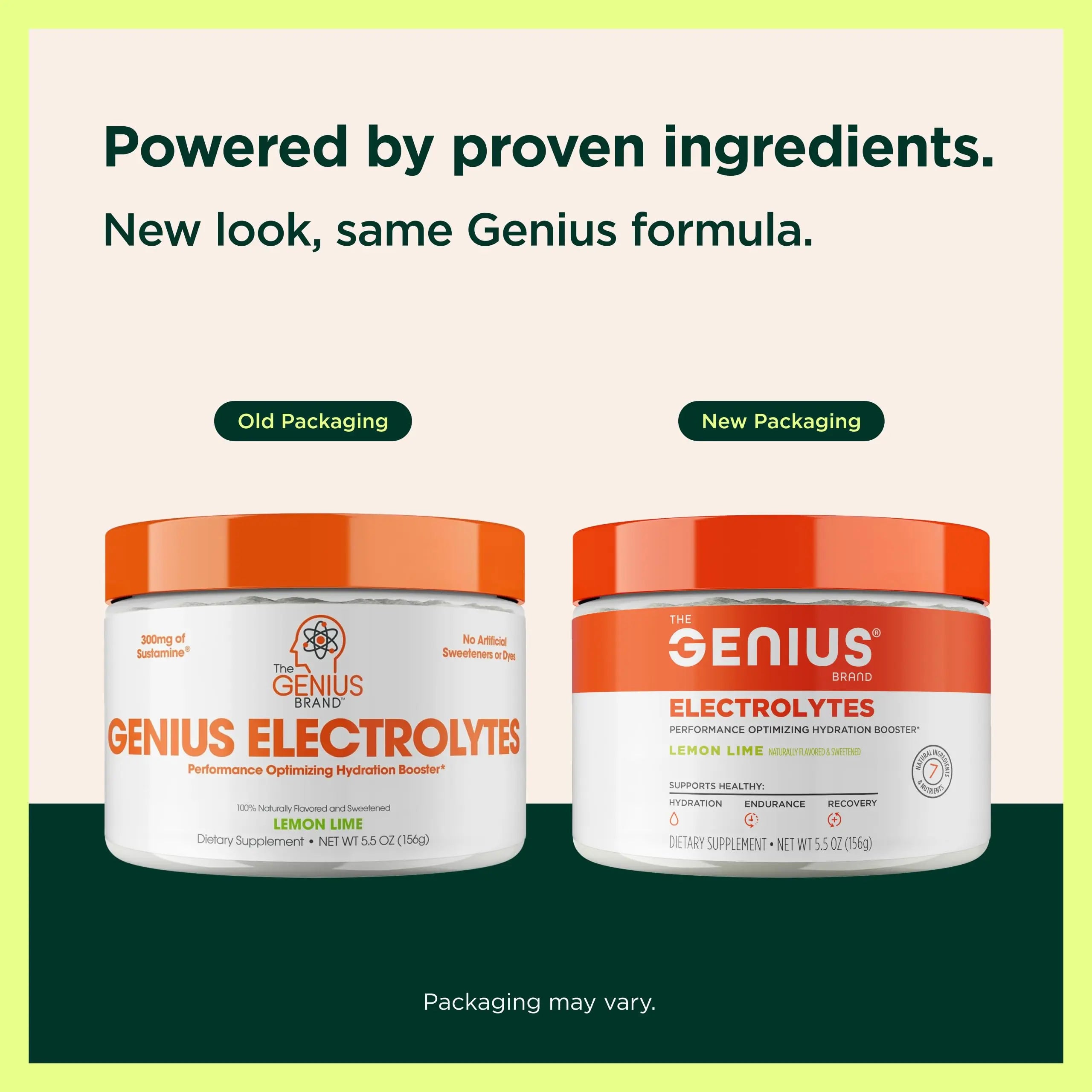 The Genius Brand Genius Electrolytes - Electrolyte Powder for Active Lifestyles - Supports Hydration, Energy, Endurance, Muscle Growth & Recovery - Lemon Lime - 30 Servings The Genius Brand Au supplements