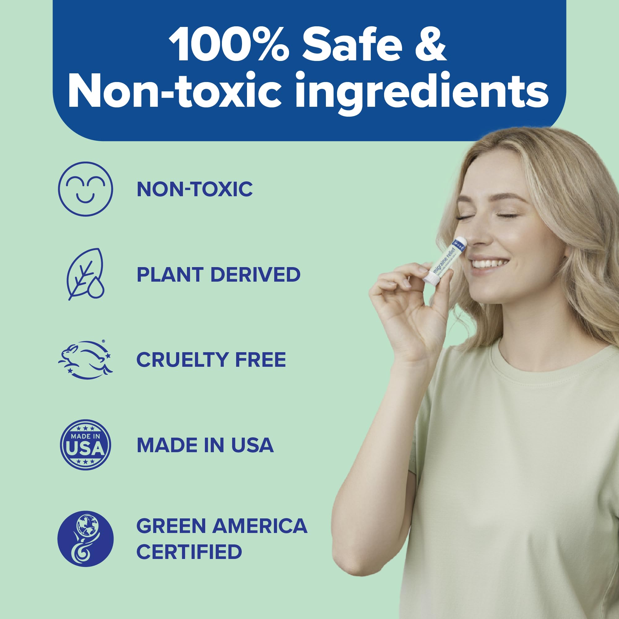 MOXE Migraine Rollon Stick & Nasal Inhaler, Fast Cooling Comfort for Headaches & Tension, Non-Medicated Soothing Vapors, Peppermint, Eucalyptus, and Other Essential Oils, Metal Roller, Made in USA MOXE Au supplements