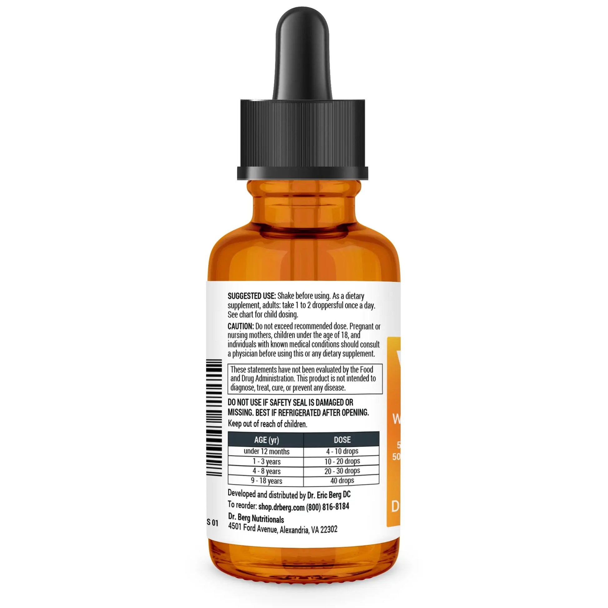 Dr. Berg Liquid Vitamin D3 & K2 Supplement - For Bone, Teeth, Mood & Immune Health Dr. Berg Nutritionals Au supplements