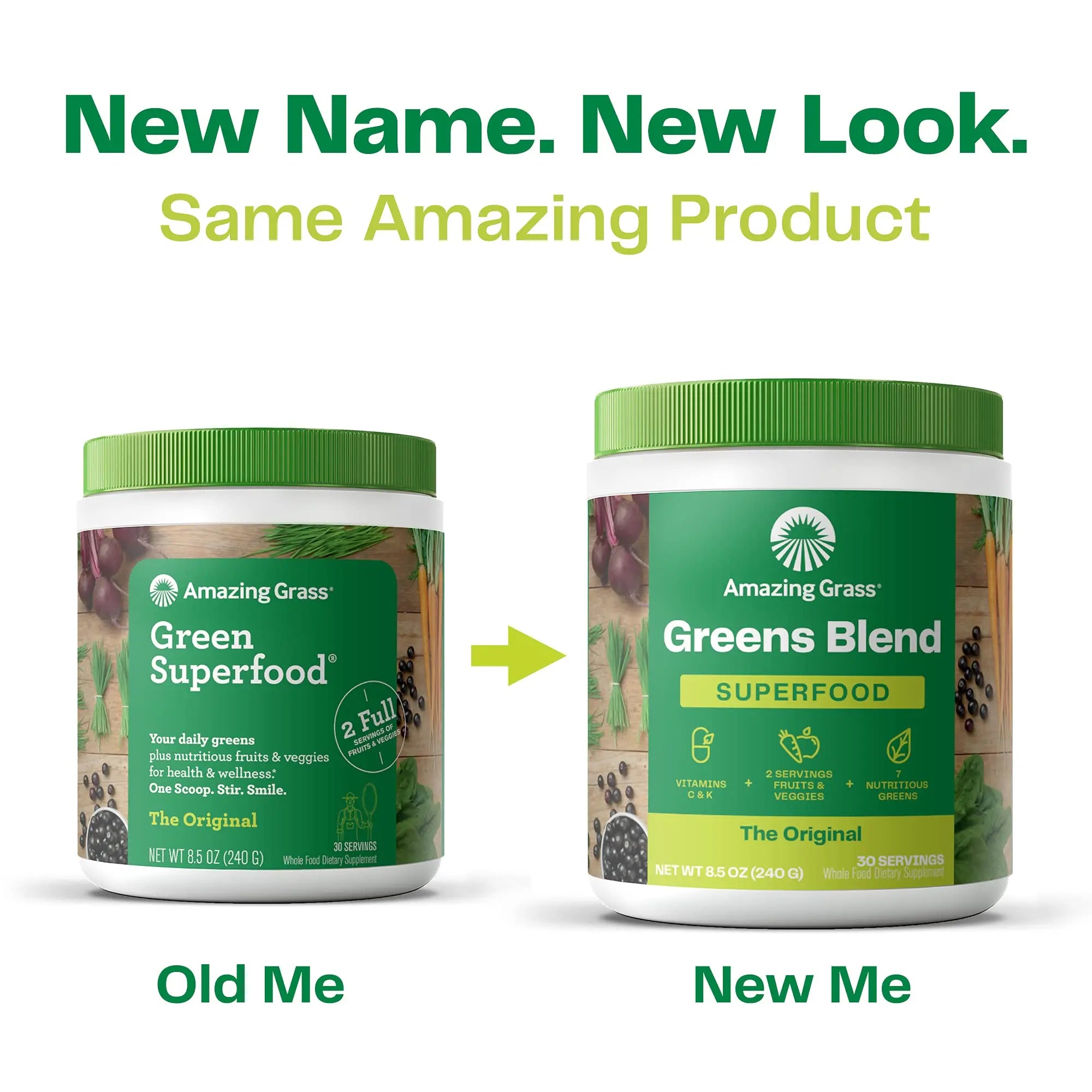Amazing Grass Greens Blend Superfood: Super Greens Powder Smoothie Amazing Grass Au supplements