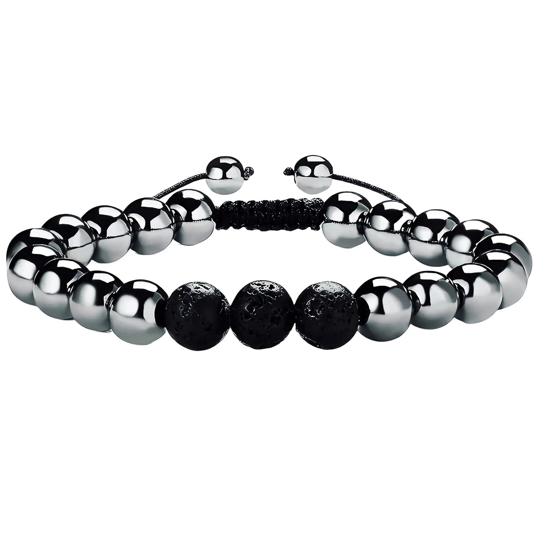 RENZHI-Magnetic Hematite Bracelet–Beaded Magnetic Bracelets for Men and Women RENZHI Au supplements