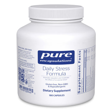 Pure Encapsulations Daily Stress Formula | Promotes Relaxation and Moderates the Effects of Occasional Stress*| 180 Capsules Pure Encapsulations Au supplements