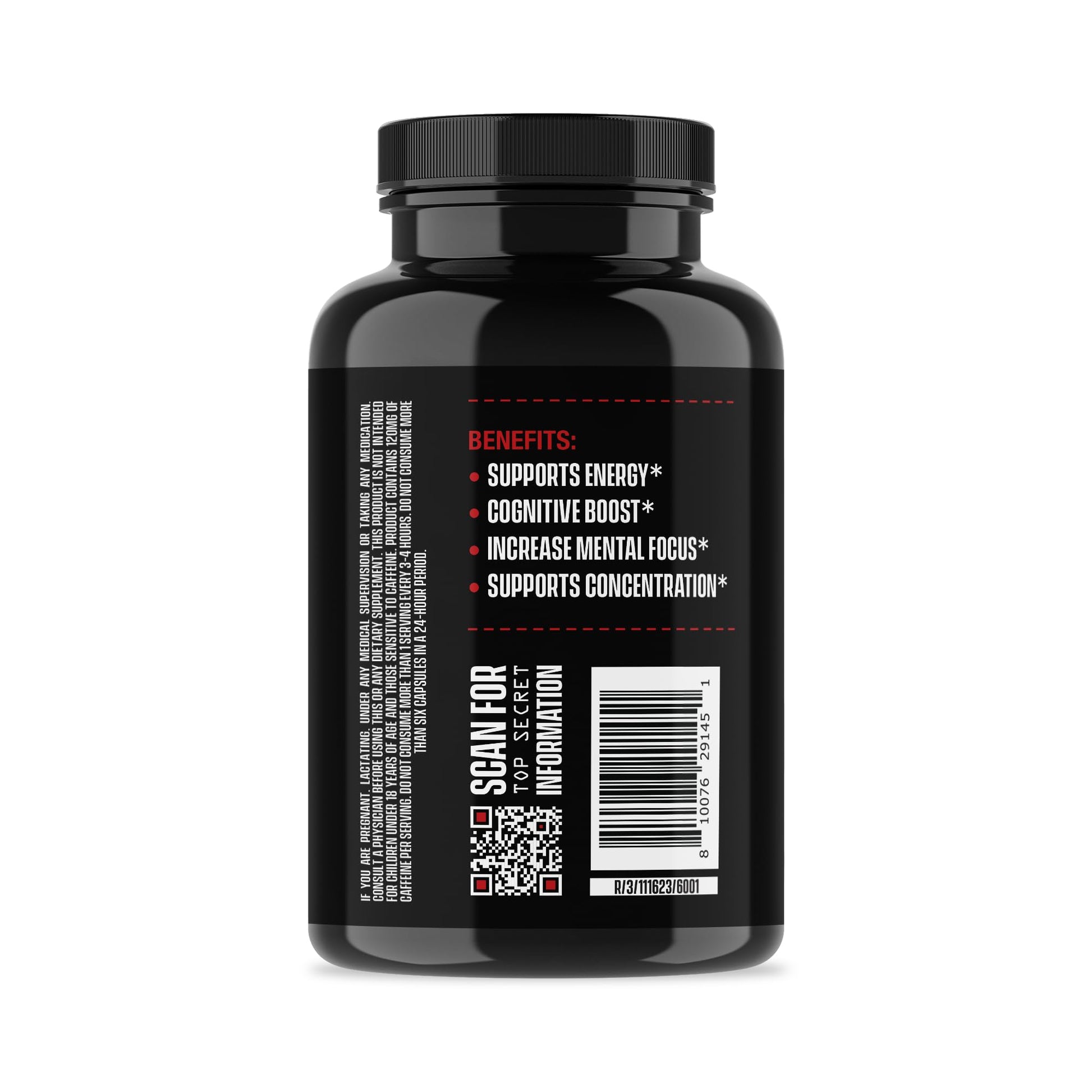 Jocko Fuel Brain Power - Nootropic Dietary Supplements for Memory & Focus wiht L Theanine, L Carnitine- Energy & Focus Supplement (90 Capsules) Jocko Fuel Au supplements