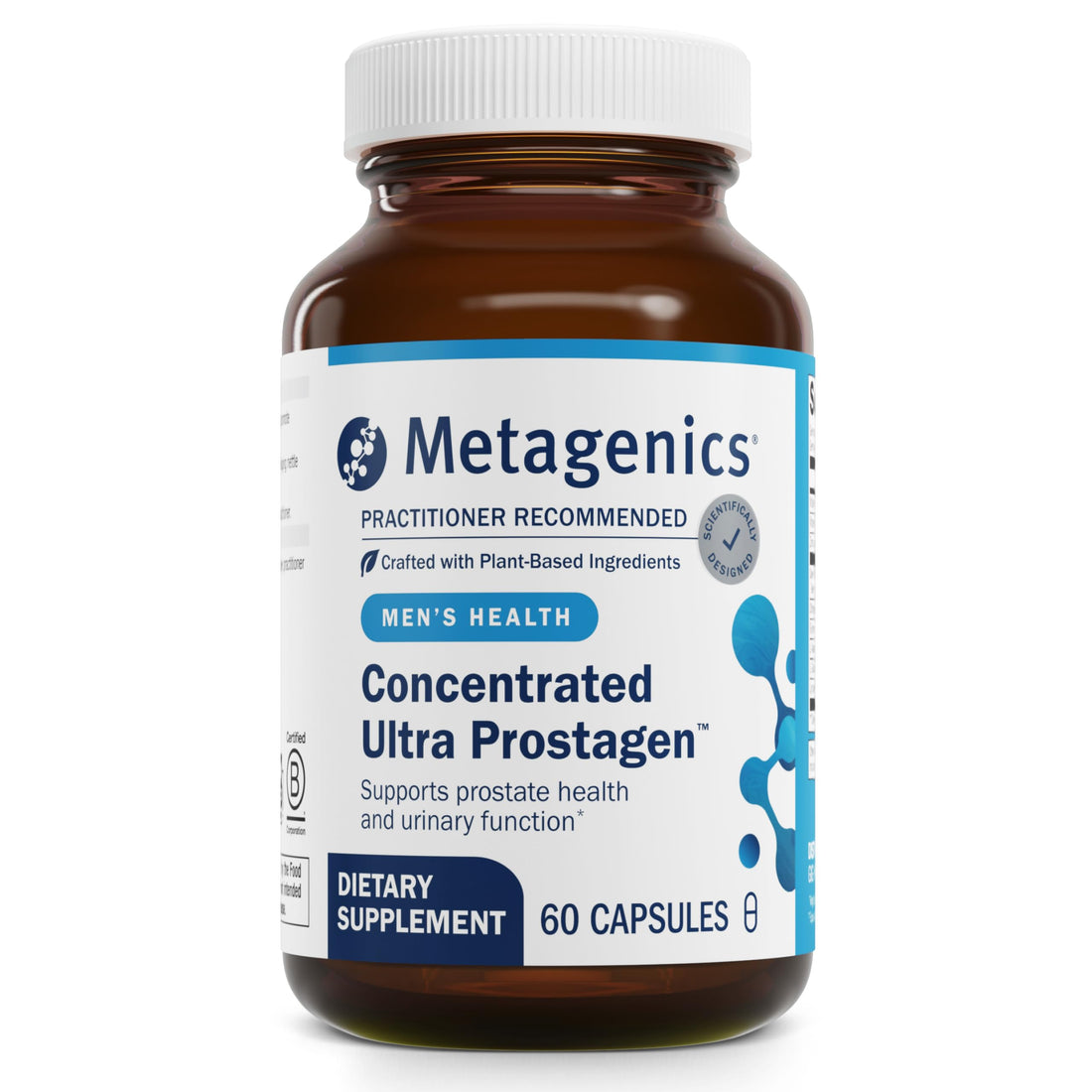 Metagenics Concentrated Ultra Prostagen - Prostate & Urinary Health with Saw Palmetto, Stinging Nettle, Lycopene & Zinc - Supports Hormonal Balance & Immune Health* - Non-GMO- 60 Capsules Metagenics Au supplements
