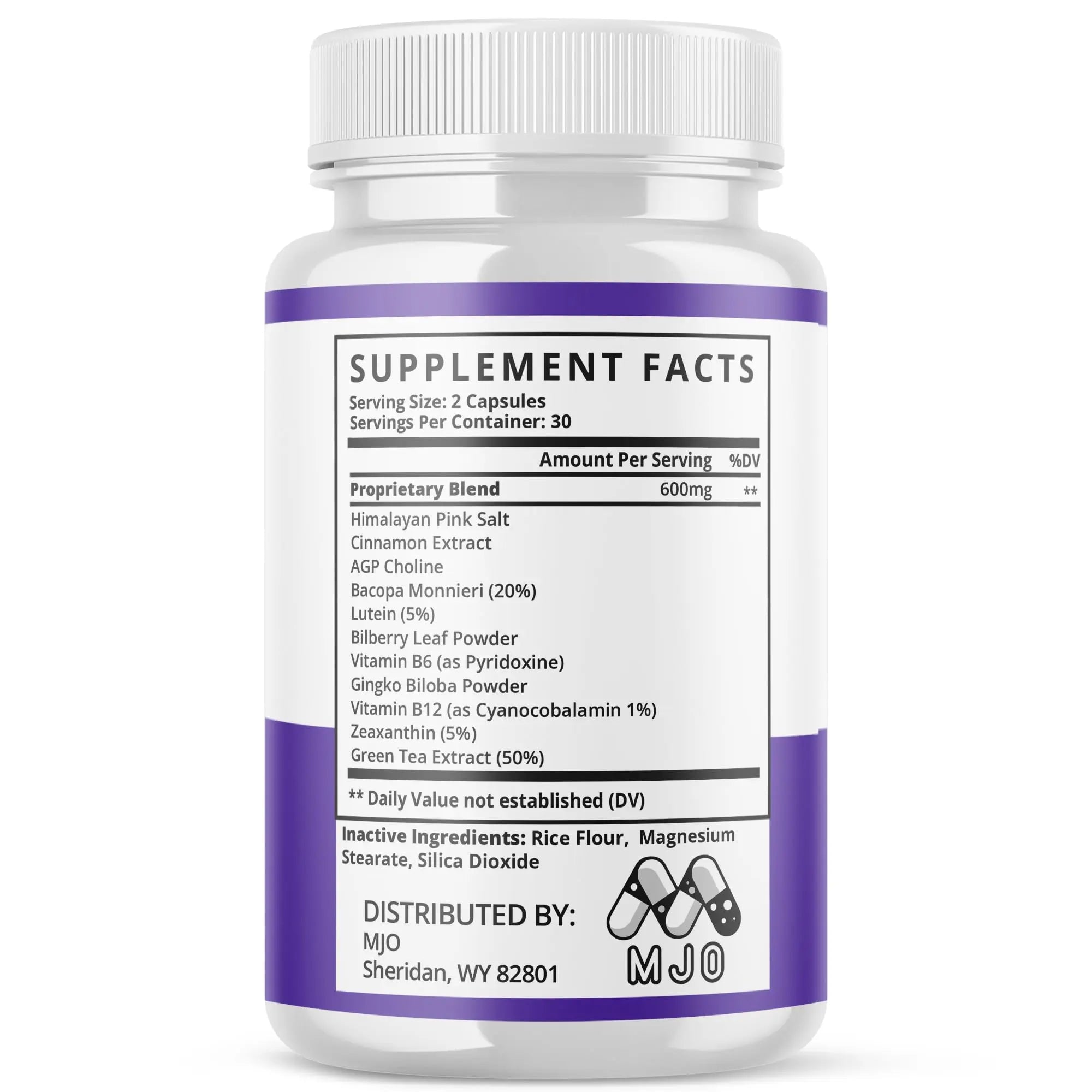 (3 Pack) Memotril Capsules, Official Memo Tril Supplement Pills with All Natural Ingredients, Advanced Memotril for Brain Health & Wellness Support with Premium Vitamins for Women & Men (180 Capsules) MJO Au supplements