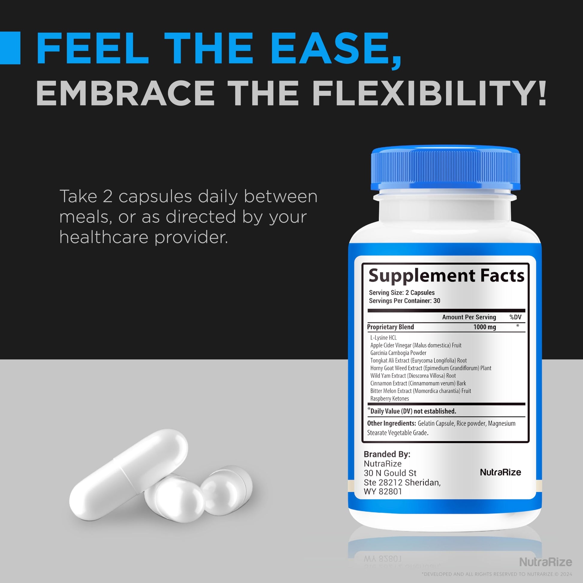 NutraRize (2 Pack) Flexopril Ultra Capsules, Official Flexopril for Joint Support, All-Natural Formula to Fortify Bones and Bolster Flexibility, Premium FlexoprilUltra Pills Review (120 Capsules) NutraRize Au supplements