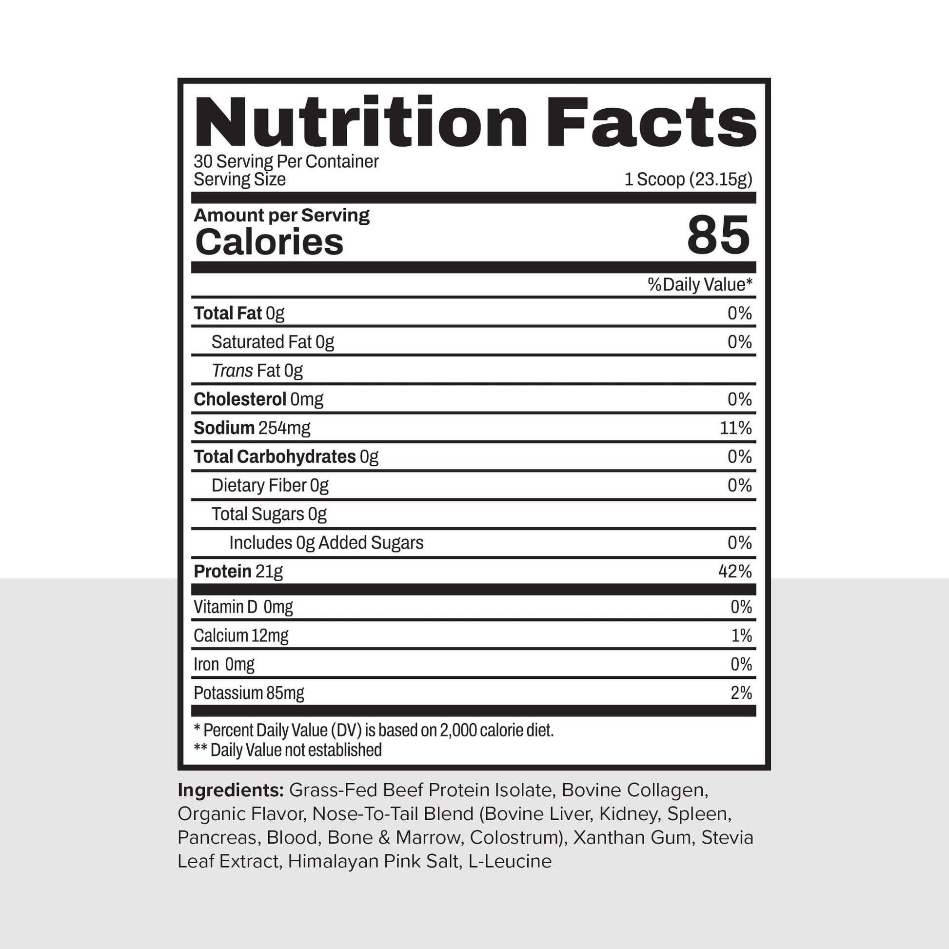 Noble Grass Fed Beef Protein Powder | Beef Protein w/Collagen, Colostrum, Organ Blend | Carnivore, Keto Friendly | Whey, Gluten Free | Muscle, Gut Health, Skin, Joint Support | 30 Servings, Vanilla Noble Origins Au supplements