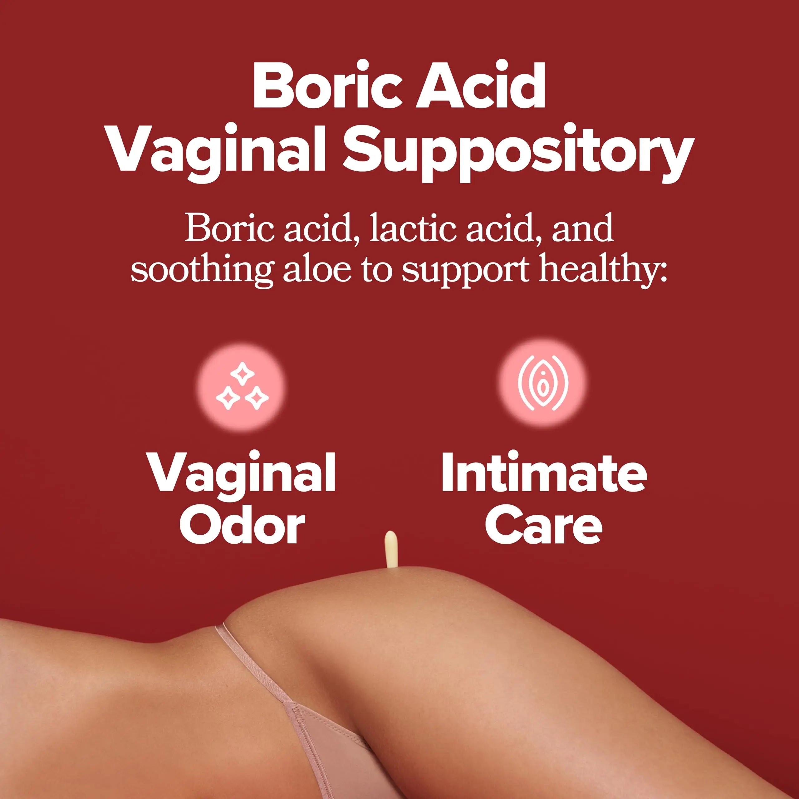 O Positiv URO Boric Acid Vaginal Suppository – with Lactic Acid, and Aloe for Fast Relief and Vaginal Odor Control – Vegan, Free from Parabens, Dyes, and Fragrances – 12 Count (Pack of 1) O Positiv Au supplements