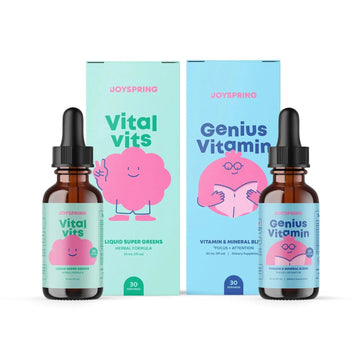 JoySpring Daily Multivitamin with Burdock Root & Elderberry Bundle | Kids Vitamins Naturally Sourced JoySpring Au supplements