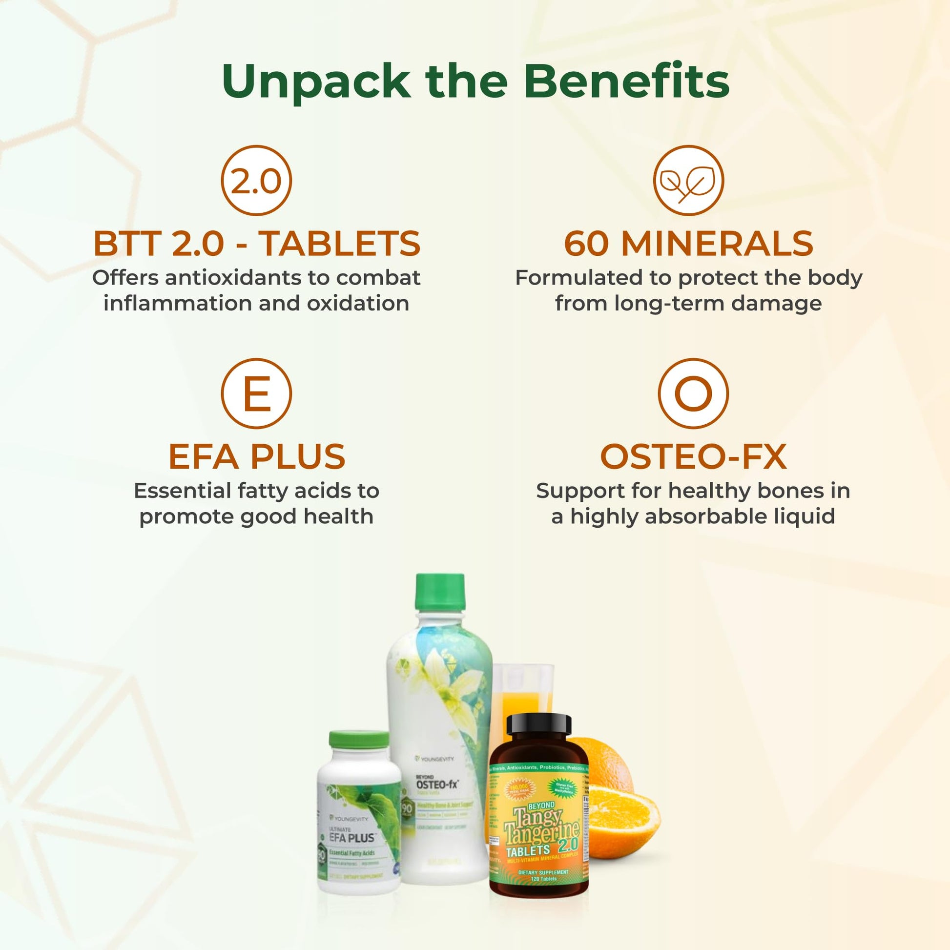 Healthy Body Start Pak 2.0 - BTT 2.0 Tablets (Liq) Youngevity Au supplements